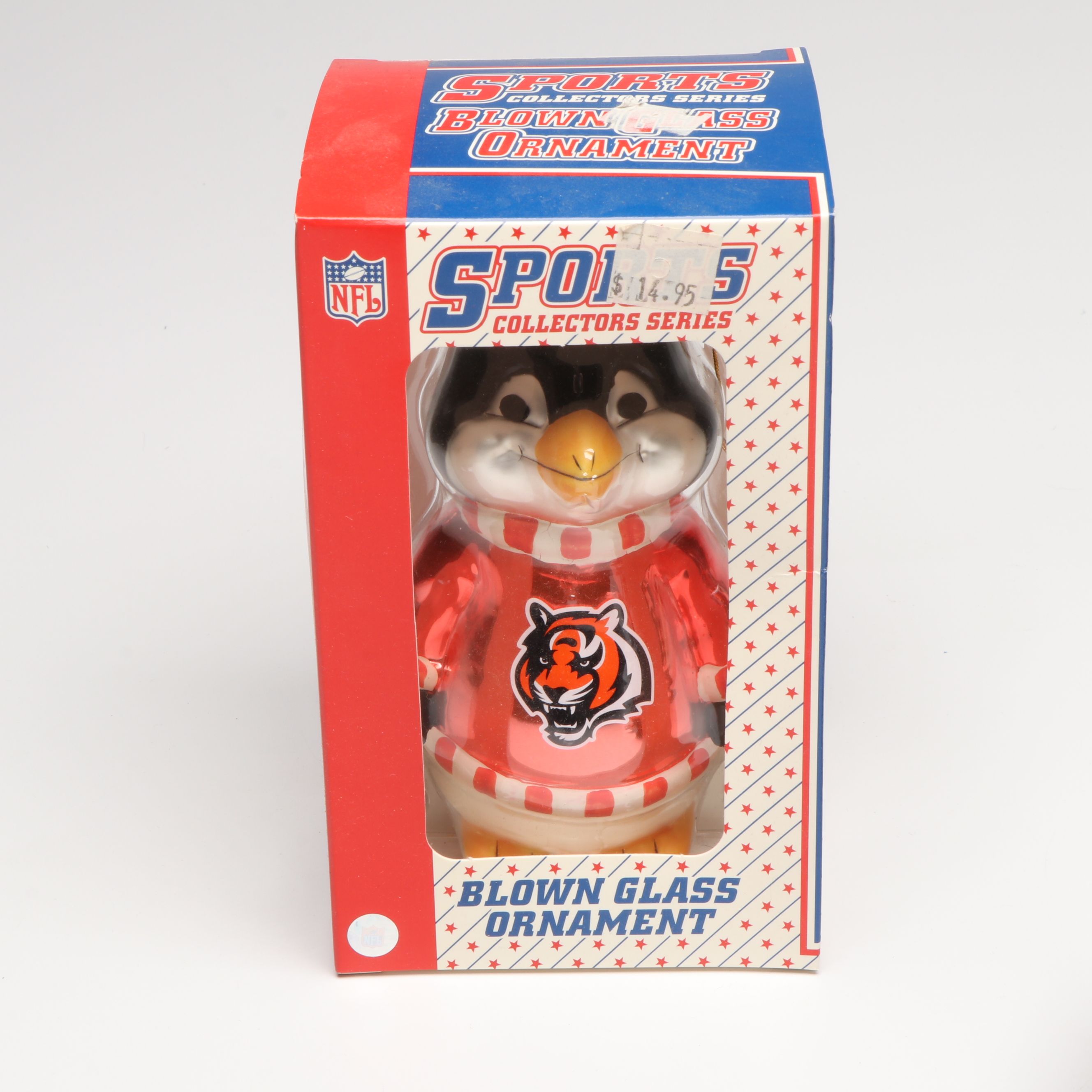 The Danbury Mint and Other Cincinnati Bengals Christmas Ornaments and Décor
