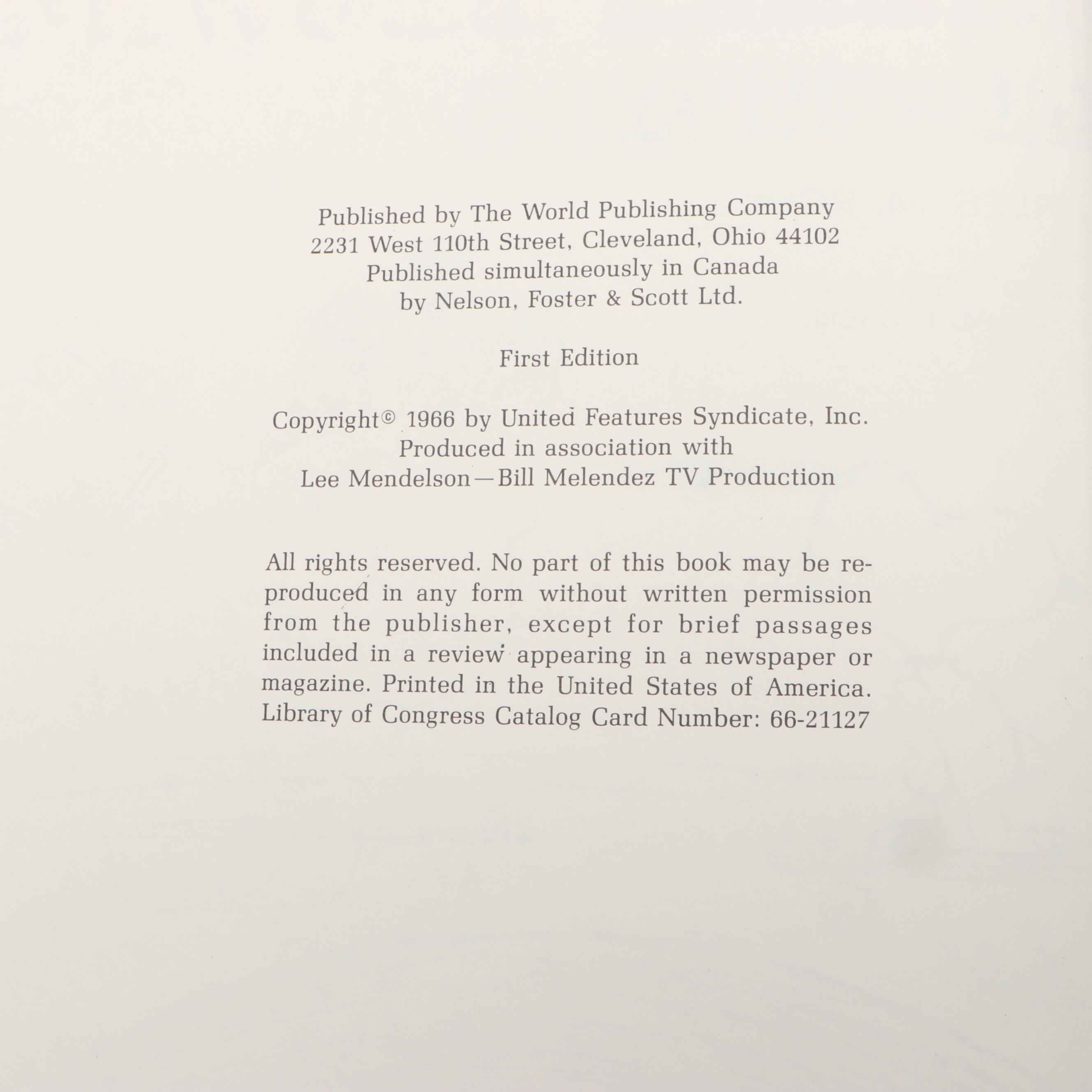 First Edition "Charlie Brown's All-Stars" by Charles M. Schulz, 1966