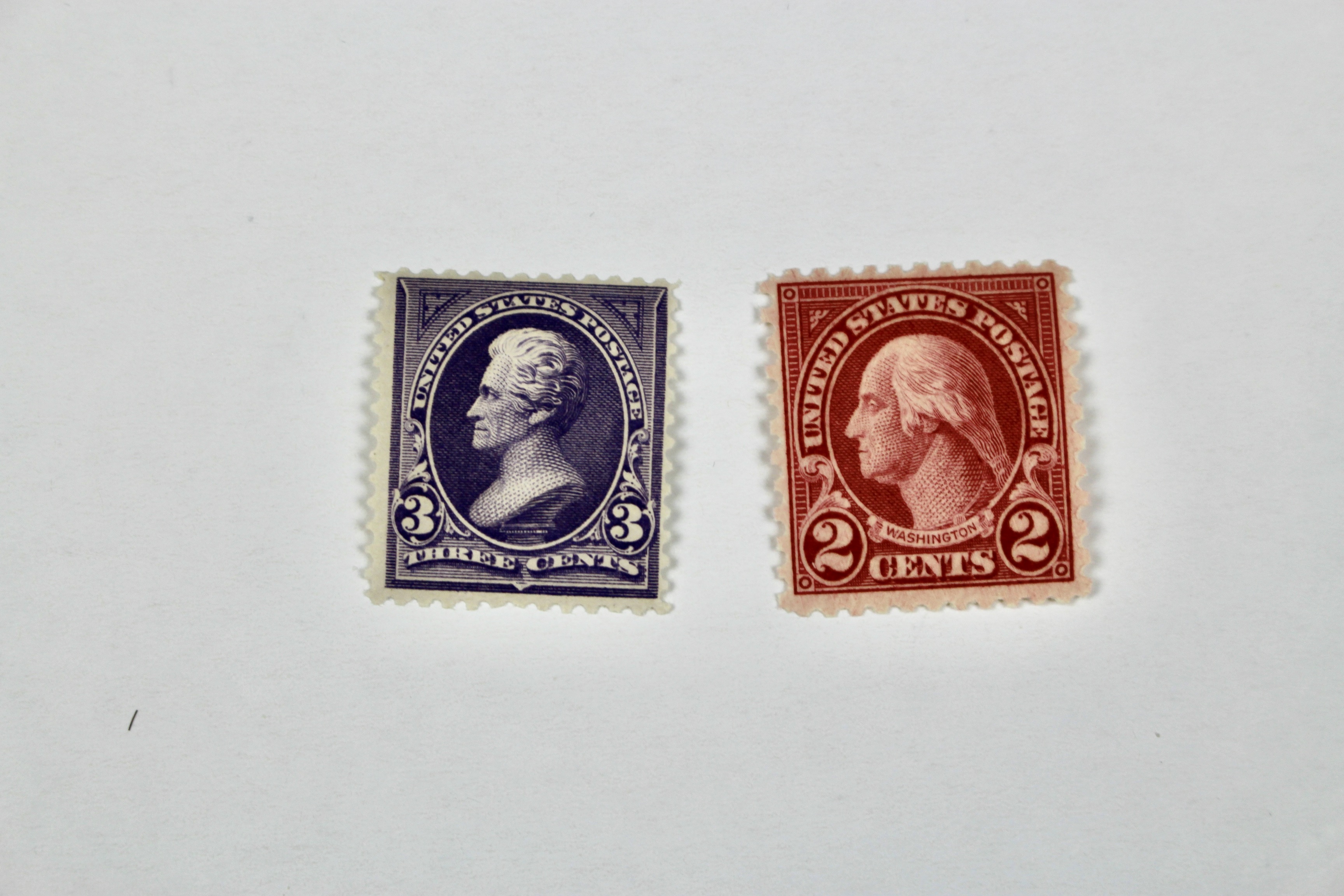 Four MNH Early U.S. Postage Stamps, 1894 to 1923