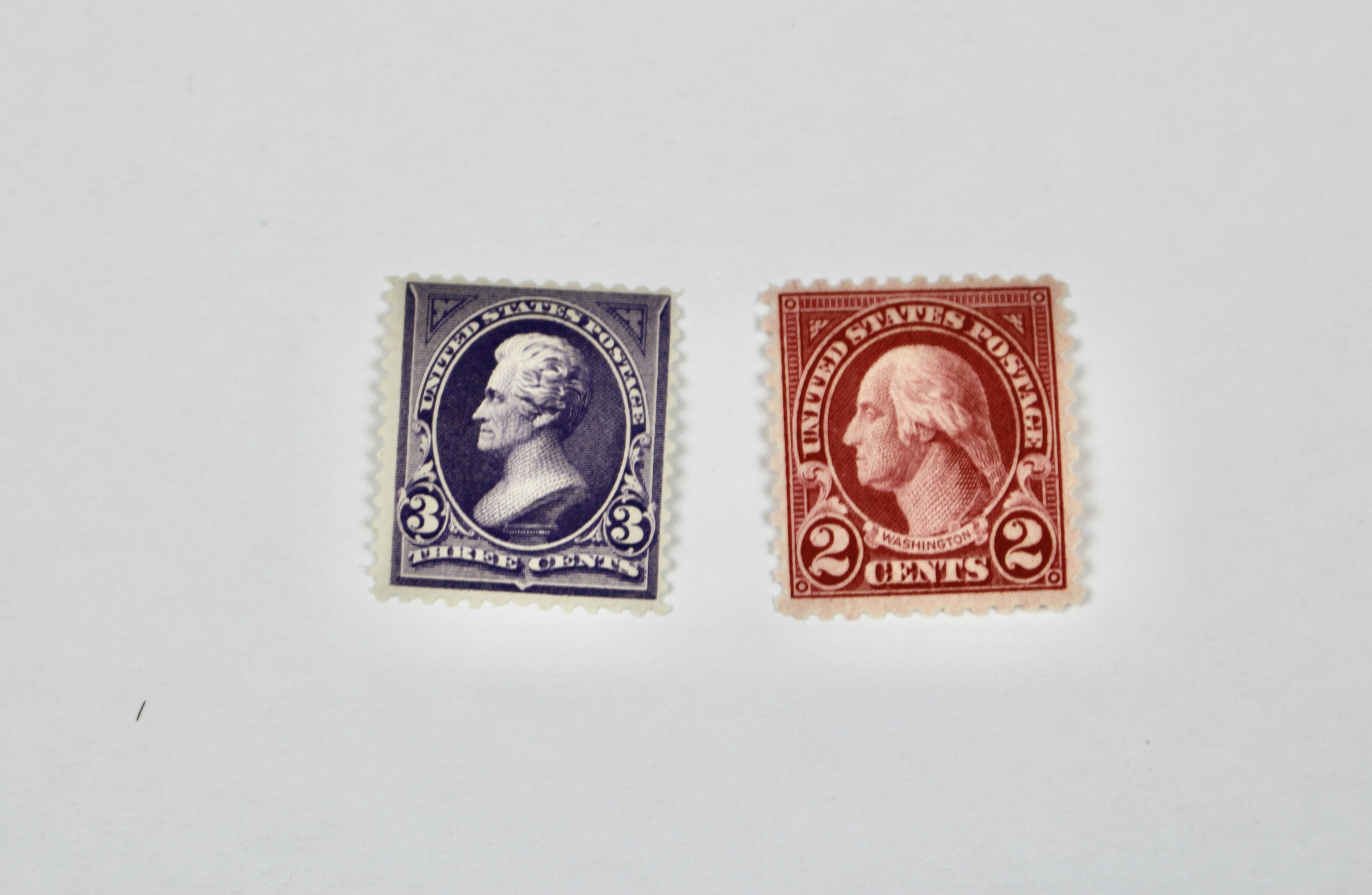 Four MNH Early U.S. Postage Stamps, 1894 to 1923