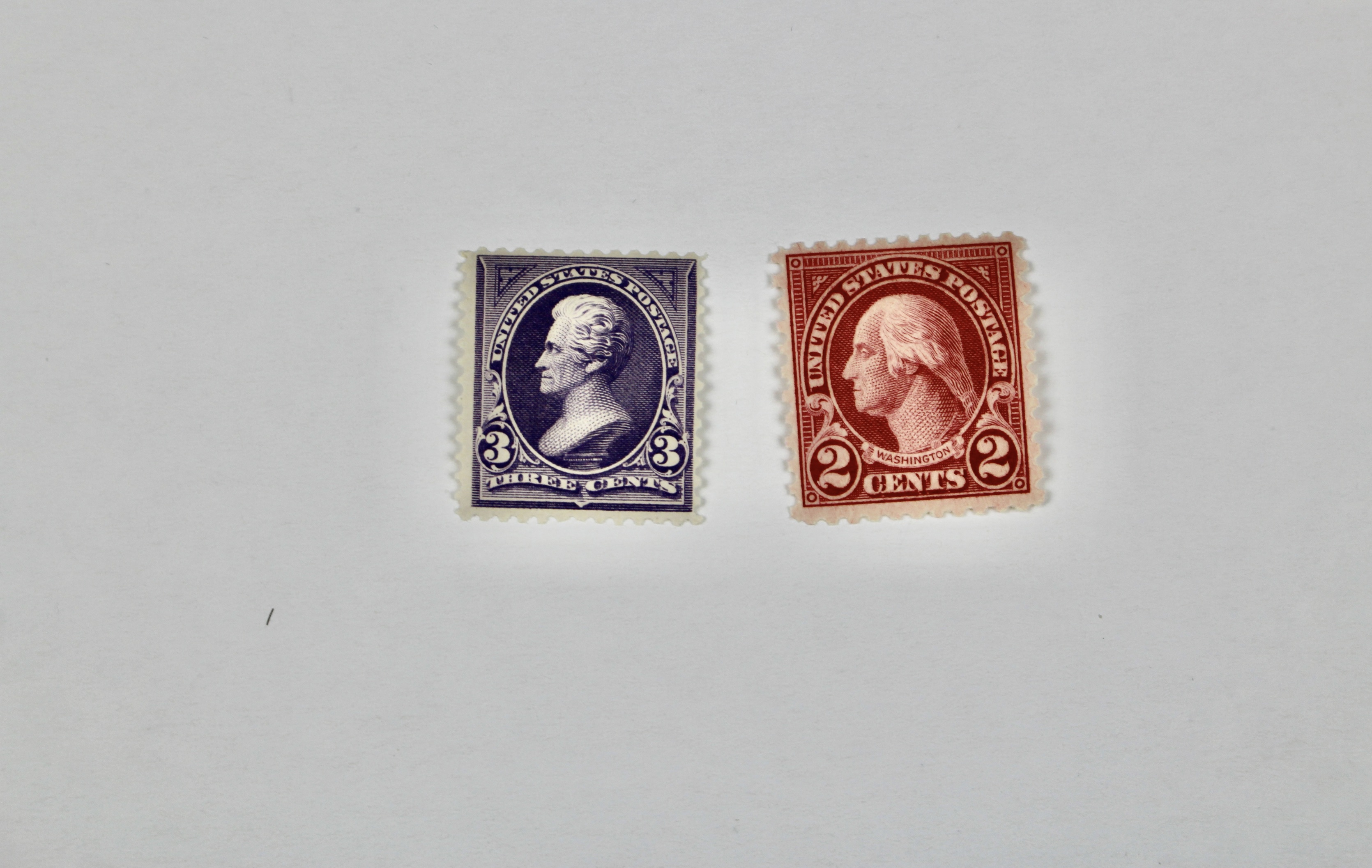 Four MNH Early U.S. Postage Stamps, 1894 to 1923