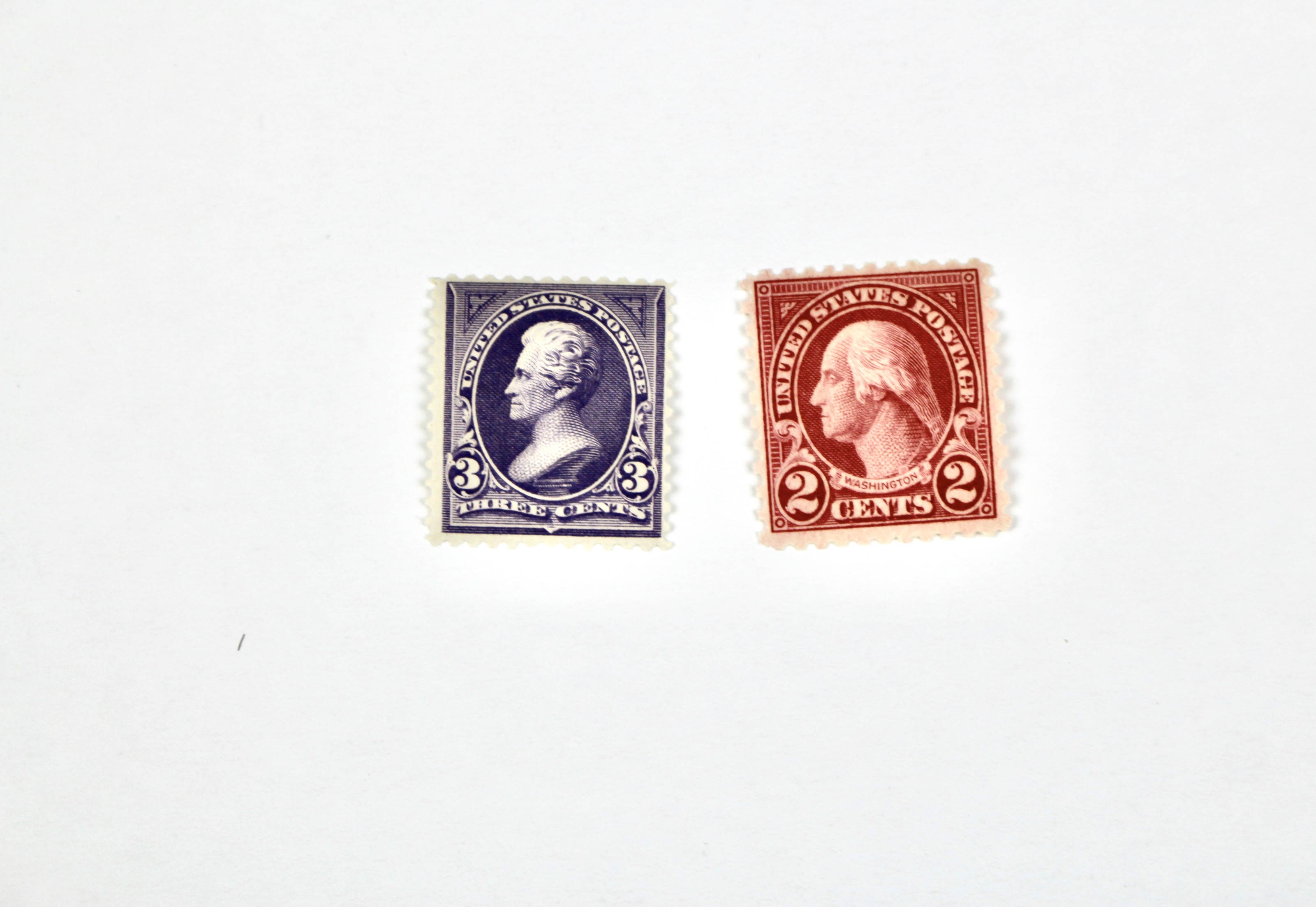 Four MNH Early U.S. Postage Stamps, 1894 to 1923