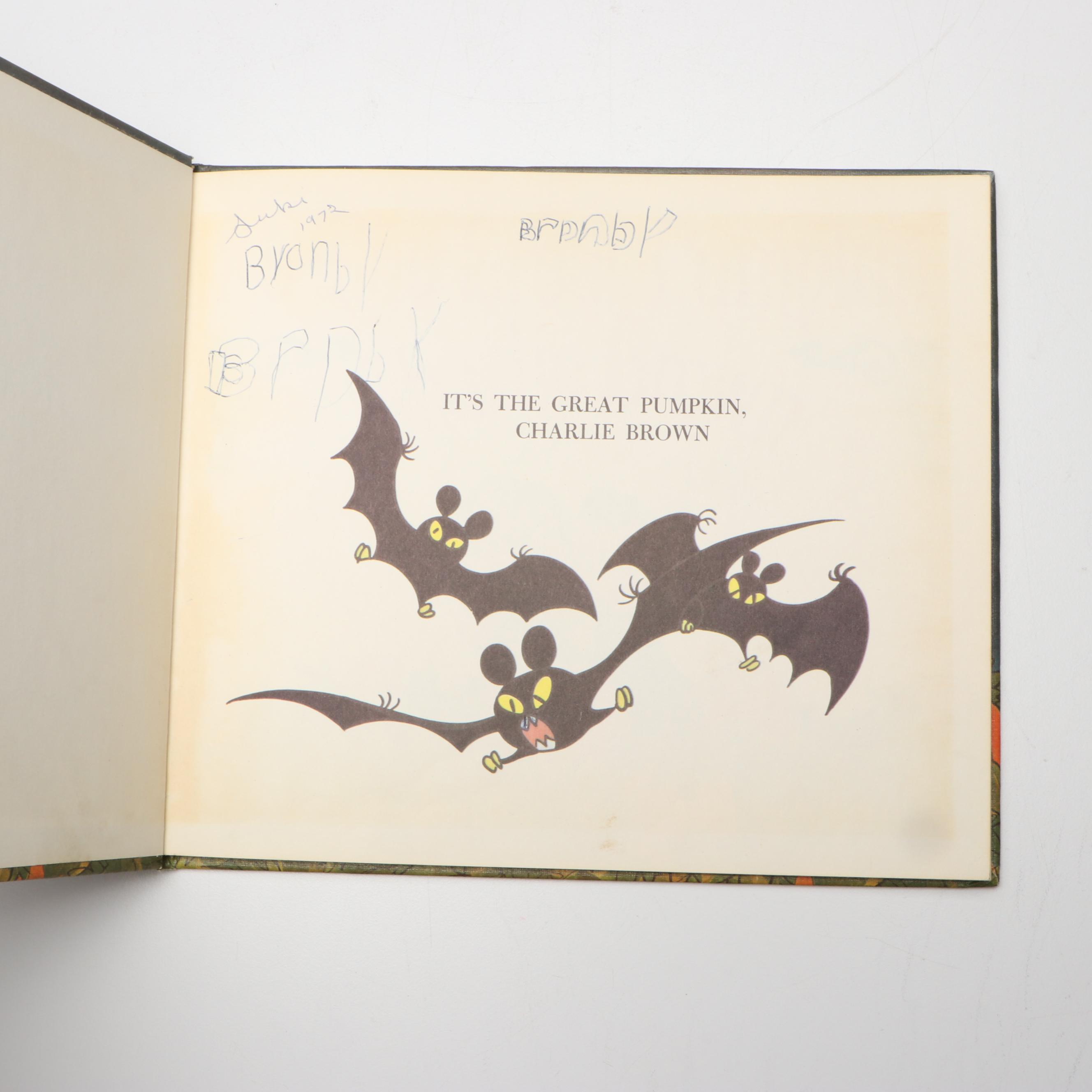 First Edition "It's The Great Pumpkin, Charlie Brown" by Charles M. Schulz, 1967