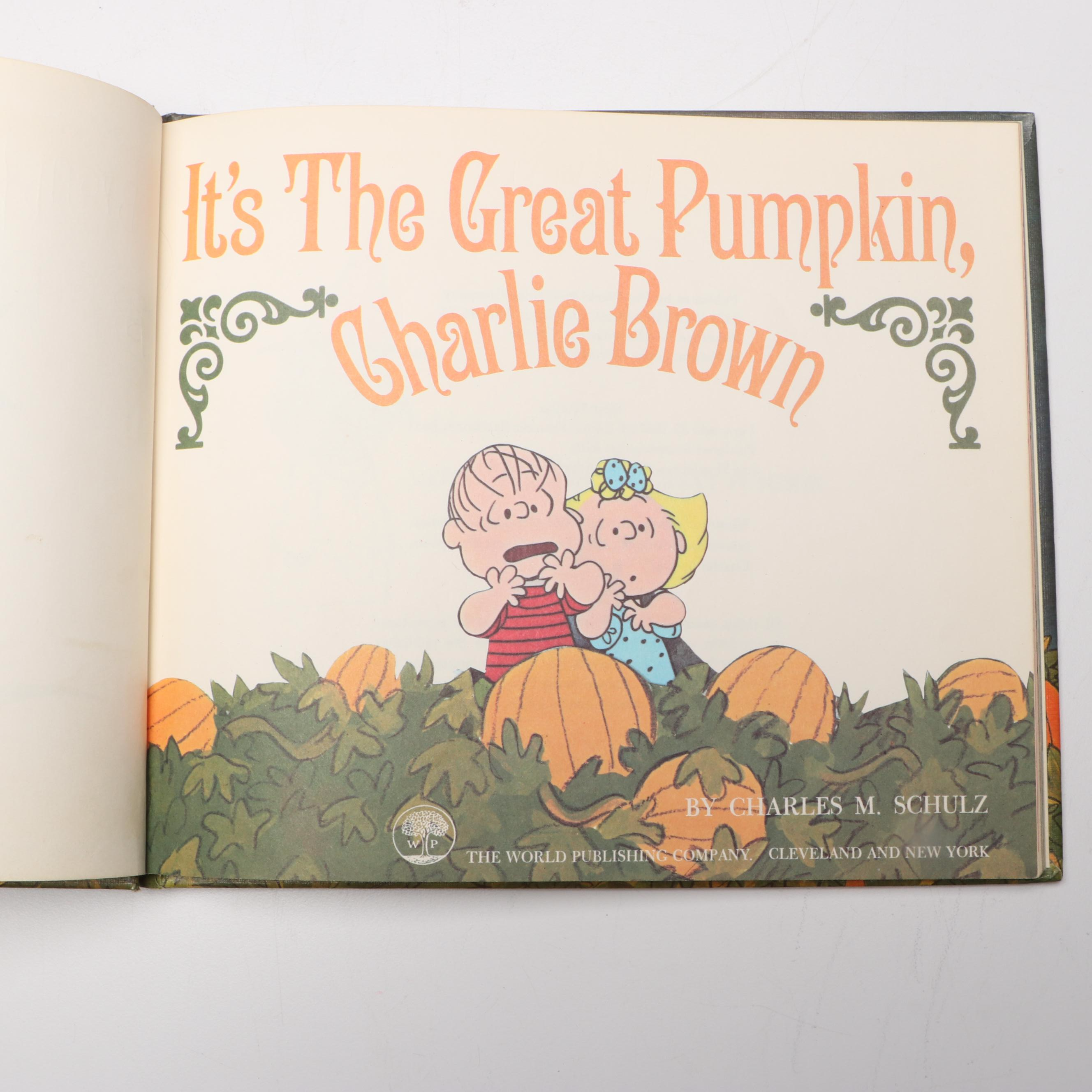 First Edition "It's The Great Pumpkin, Charlie Brown" by Charles M. Schulz, 1967