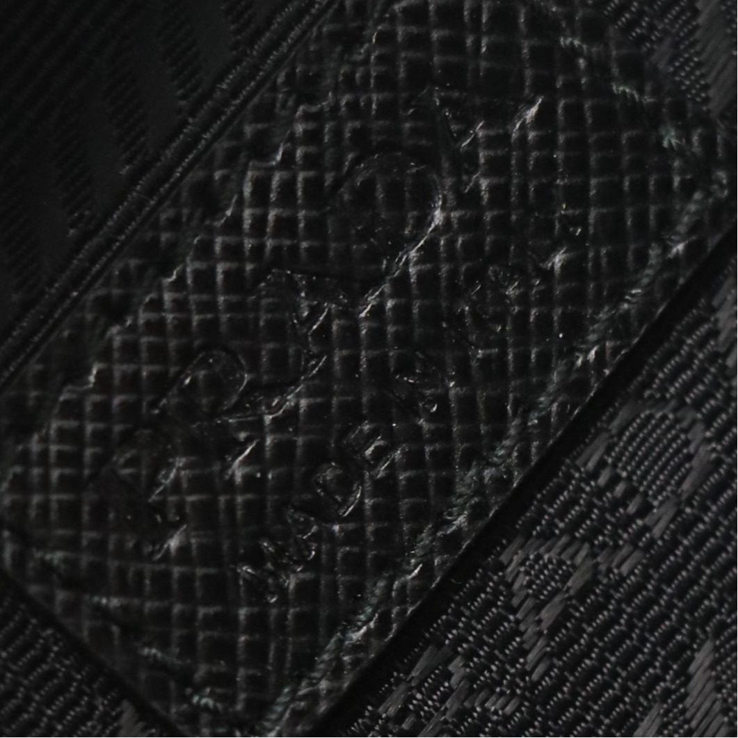 Prada Mini Travel Bag in Black Saffiano Leather