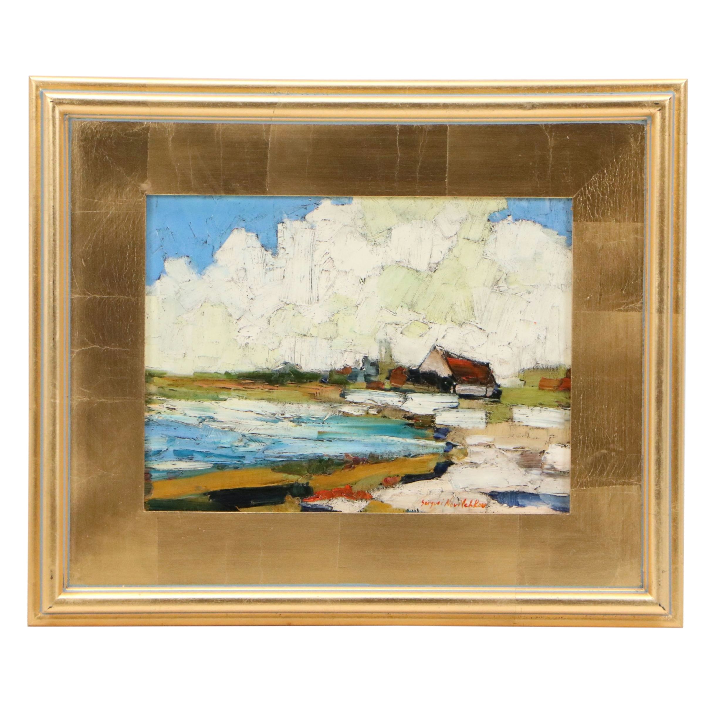 Serguei Novitchkov Landscape Oil Painting, 21st Century