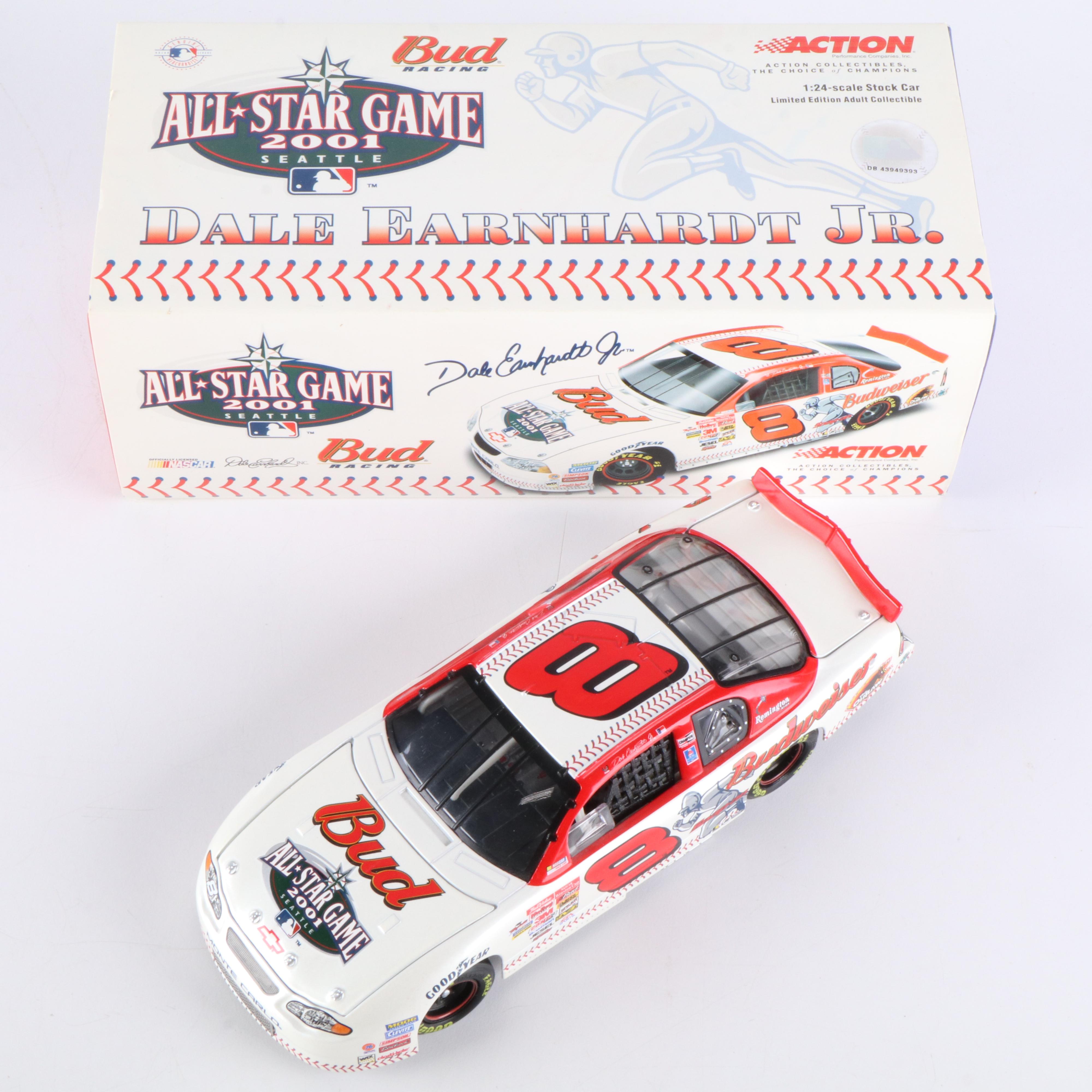 Dale Earnhardt Sr. and Dale Earnhardt Jr. Replica Die-Cast Cars with More