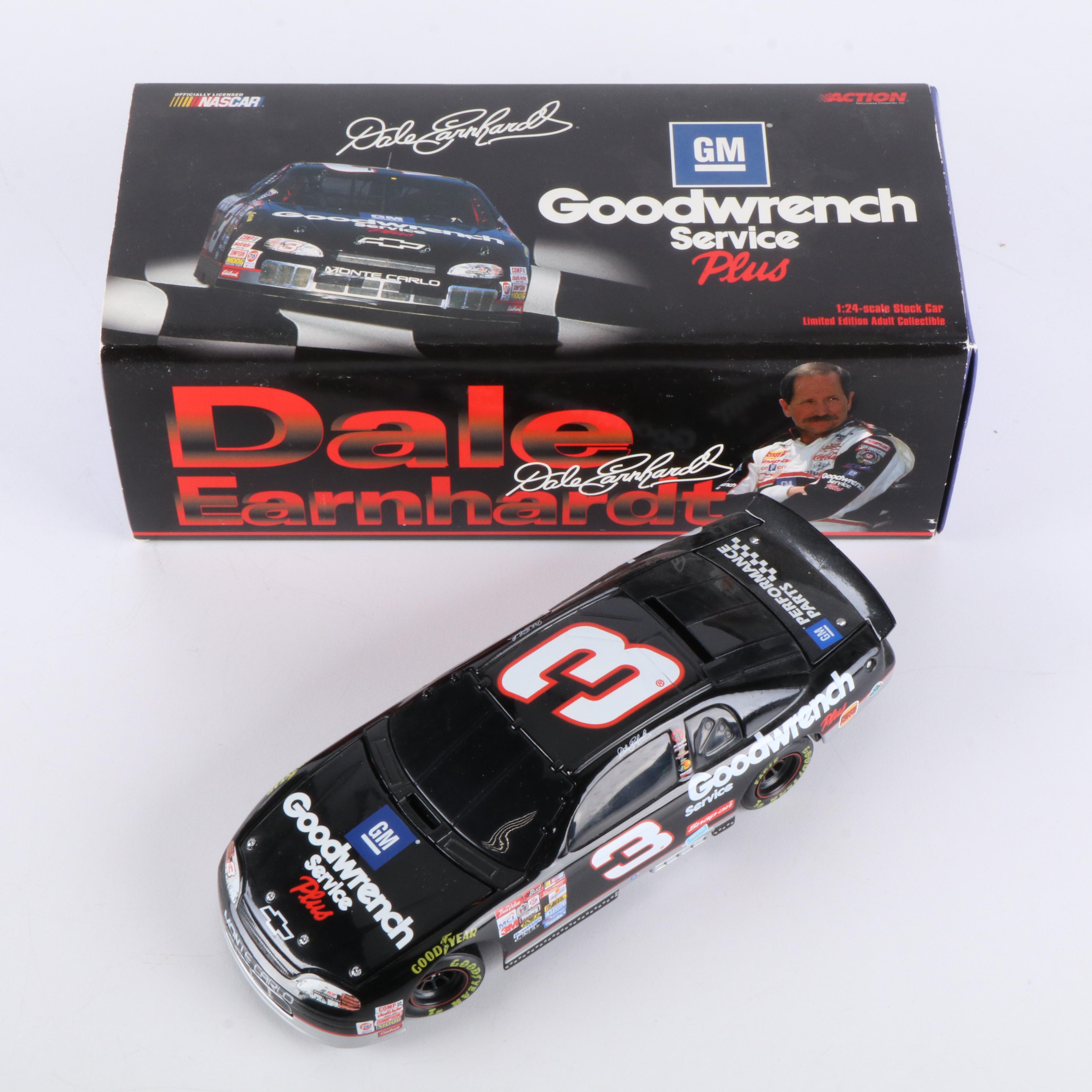 Dale Earnhardt Sr. and Dale Earnhardt Jr. Replica Die-Cast Cars with More