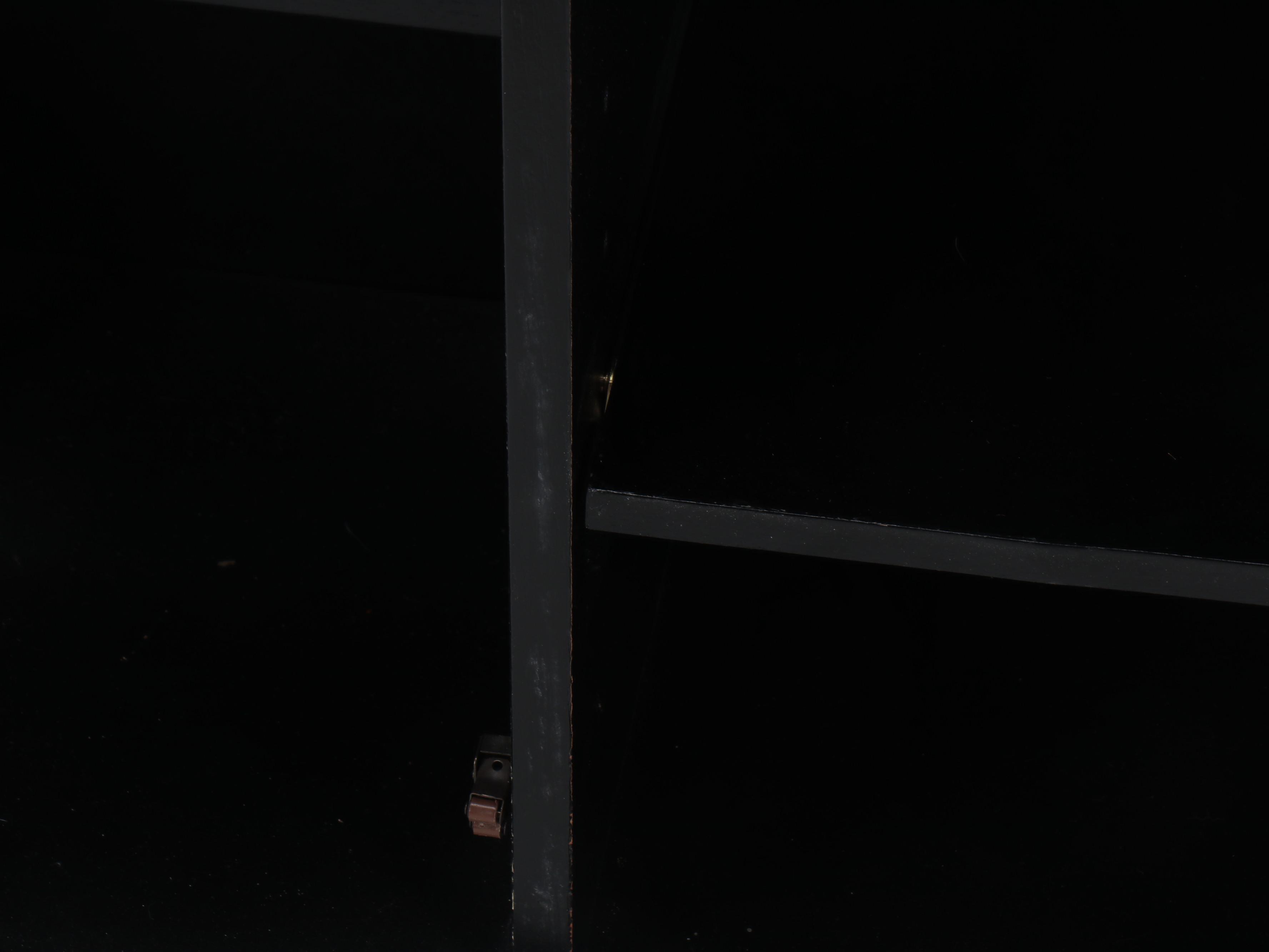 Coaster Fine Furniture Contemporary Black Media Console