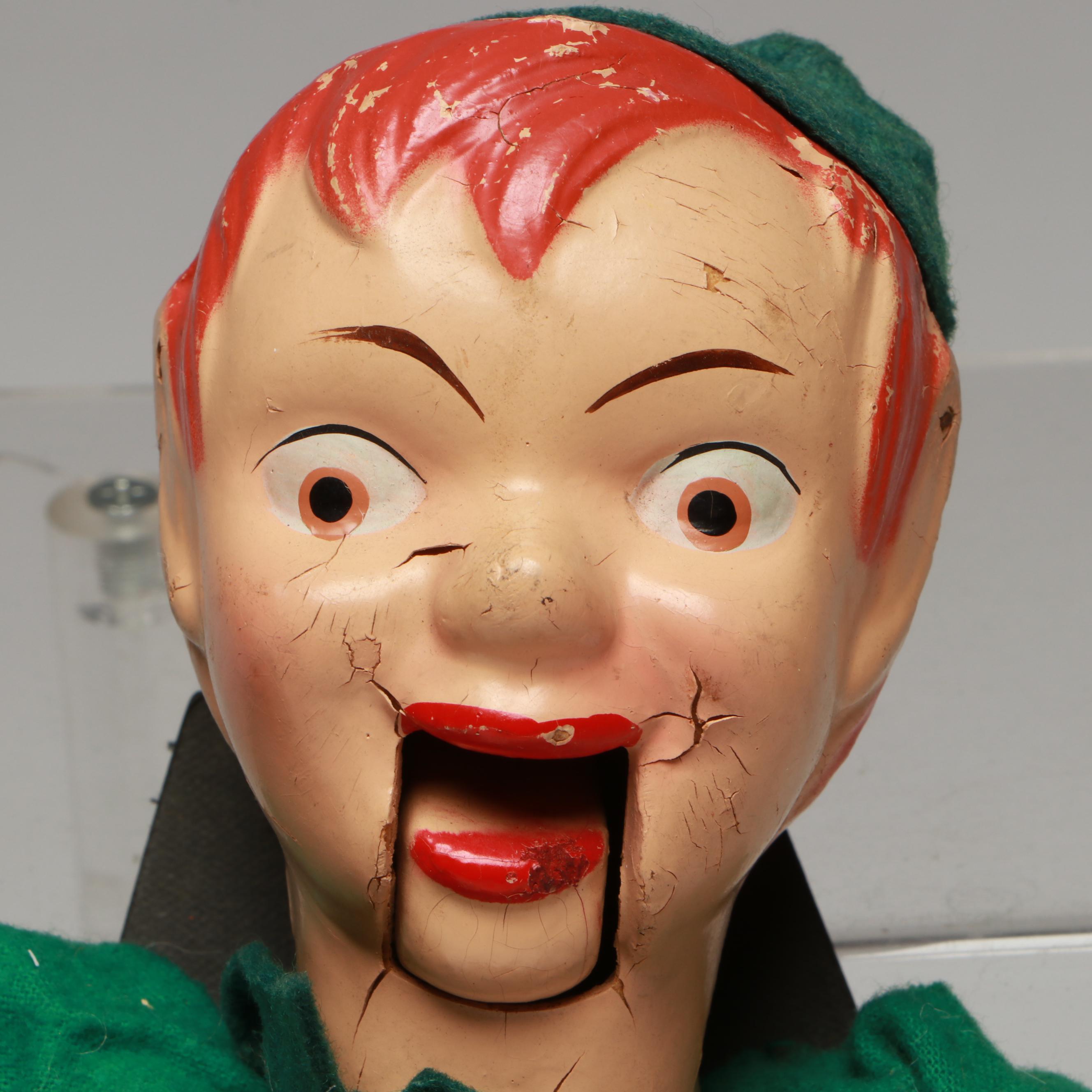 Peter Pan Marionette Dolls with Other Porcelain and Cloth Doll Parts