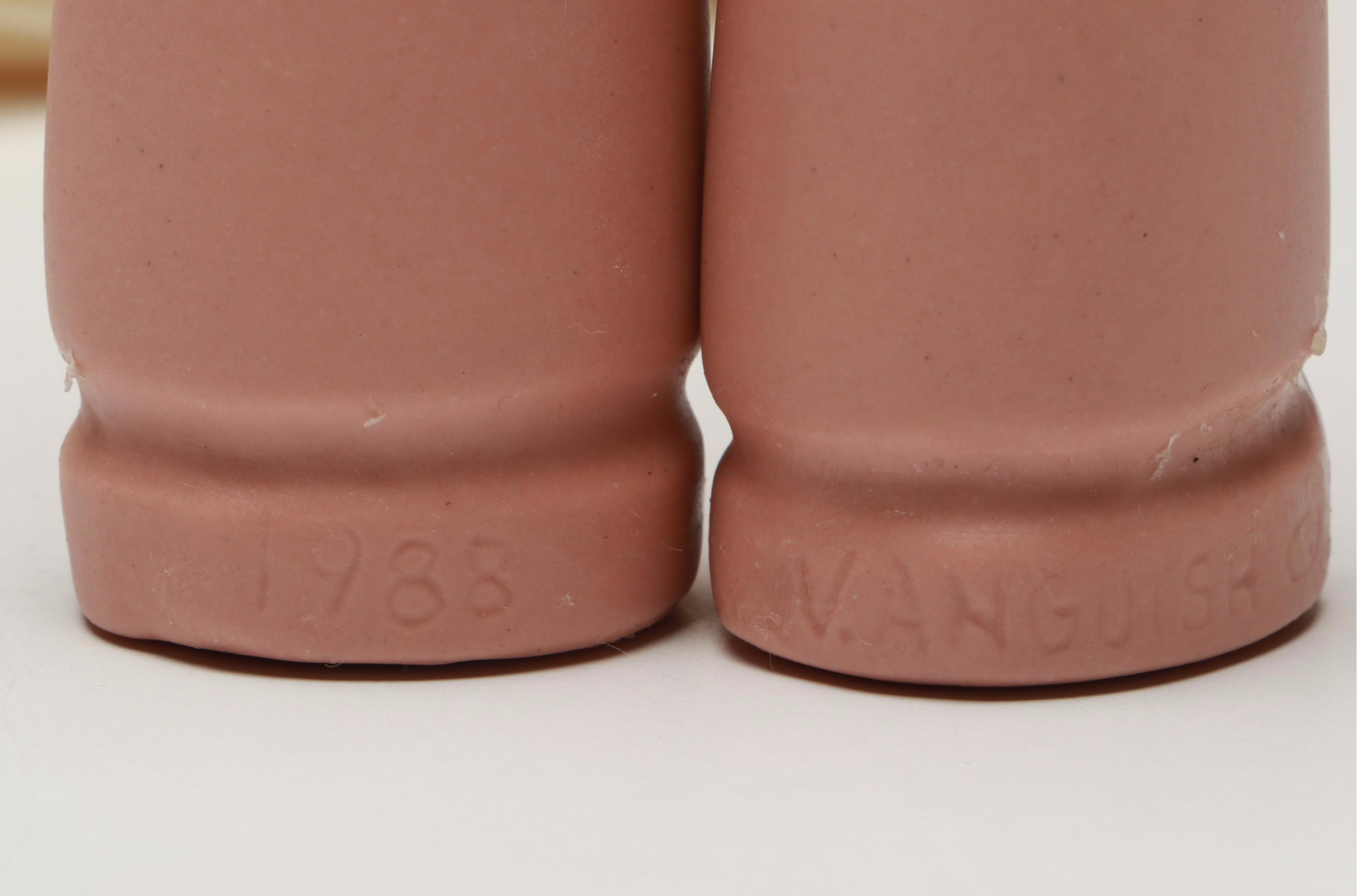 Peter Pan Marionette Dolls with Other Porcelain and Cloth Doll Parts