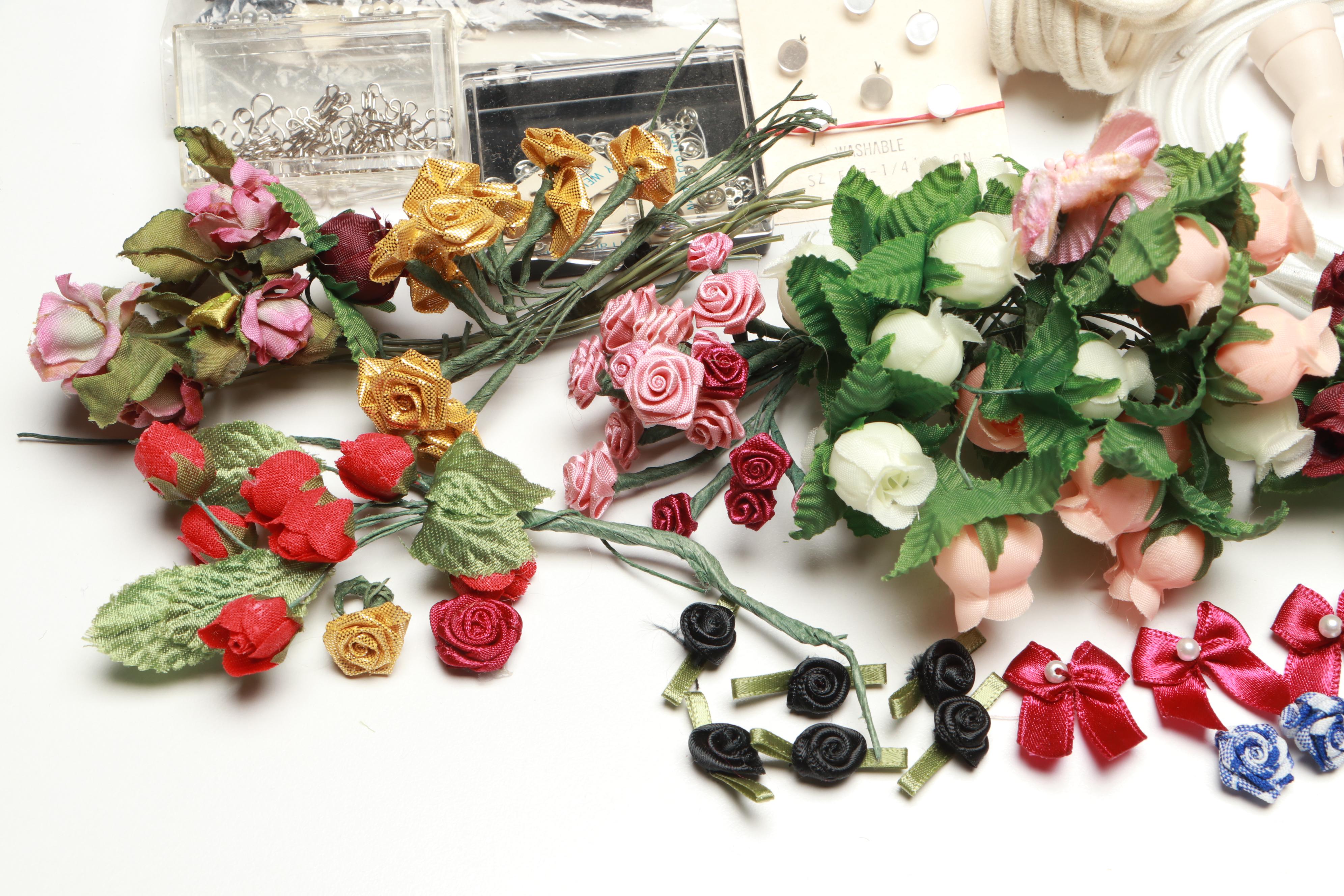 Peter Pan Marionette Dolls with Other Porcelain and Cloth Doll Parts