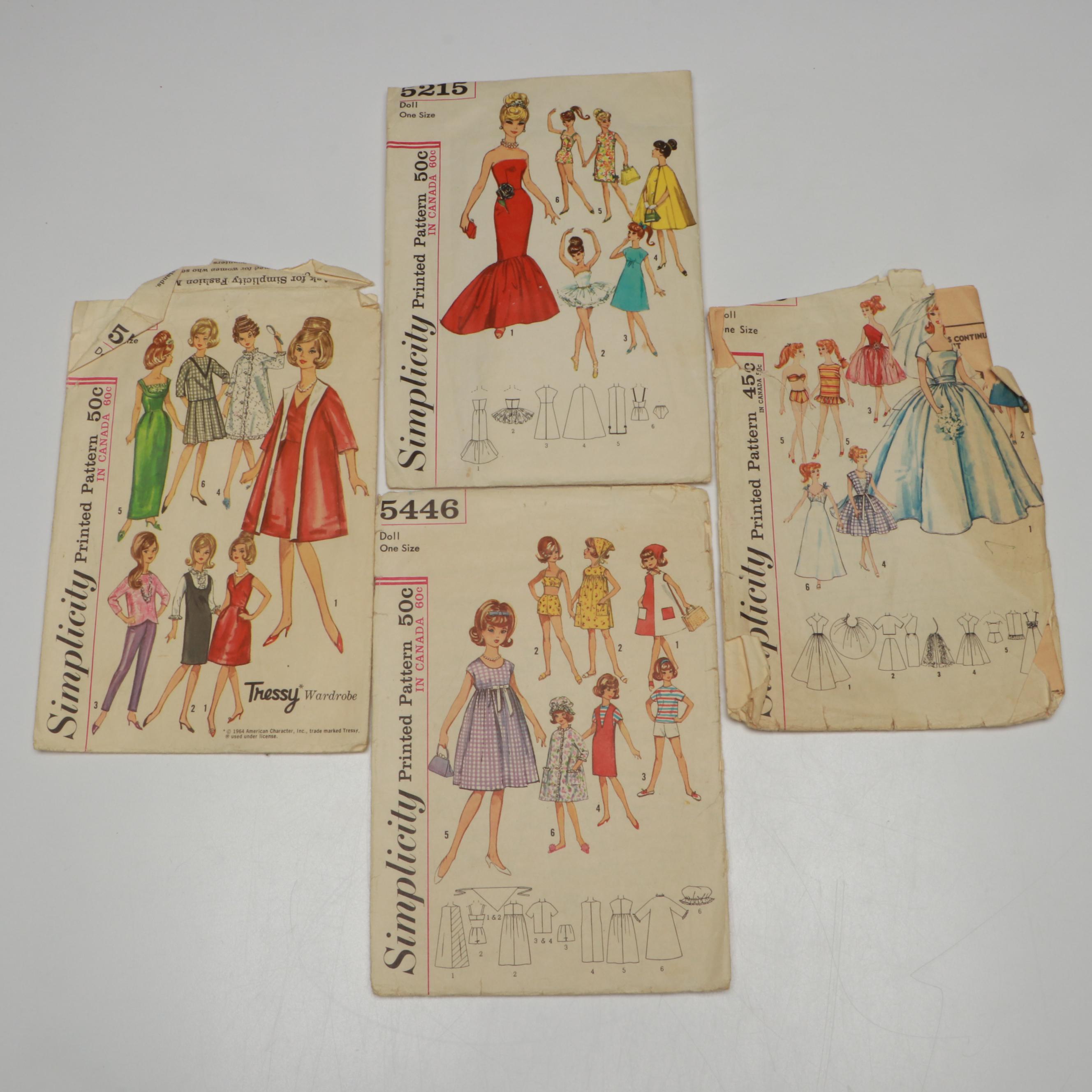 Peter Pan Marionette Dolls with Other Porcelain and Cloth Doll Parts