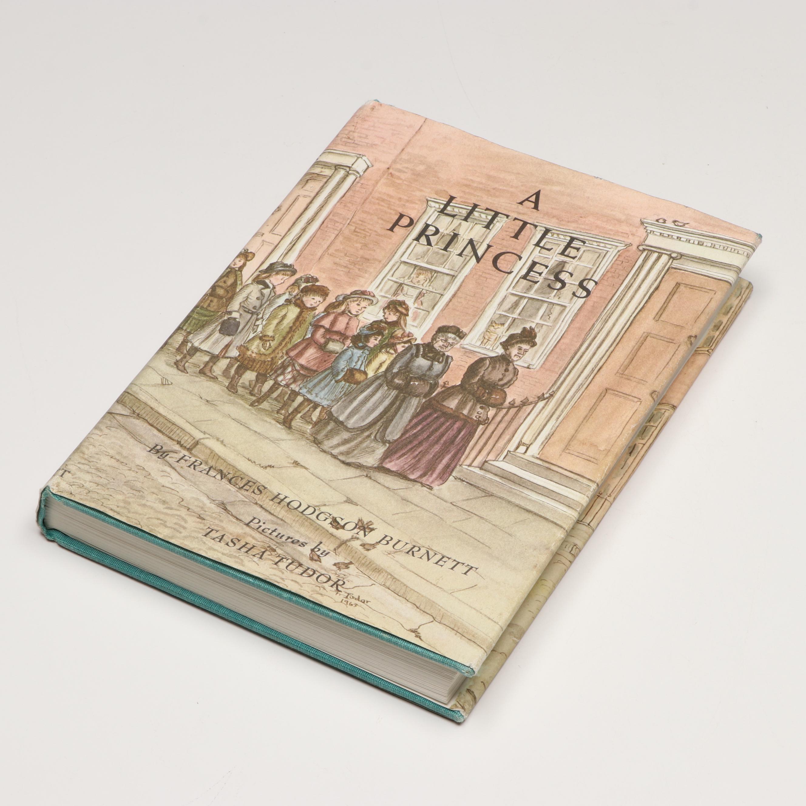 Vintage "The Pooh Cookbook" and "A Little Princess" Children's Books