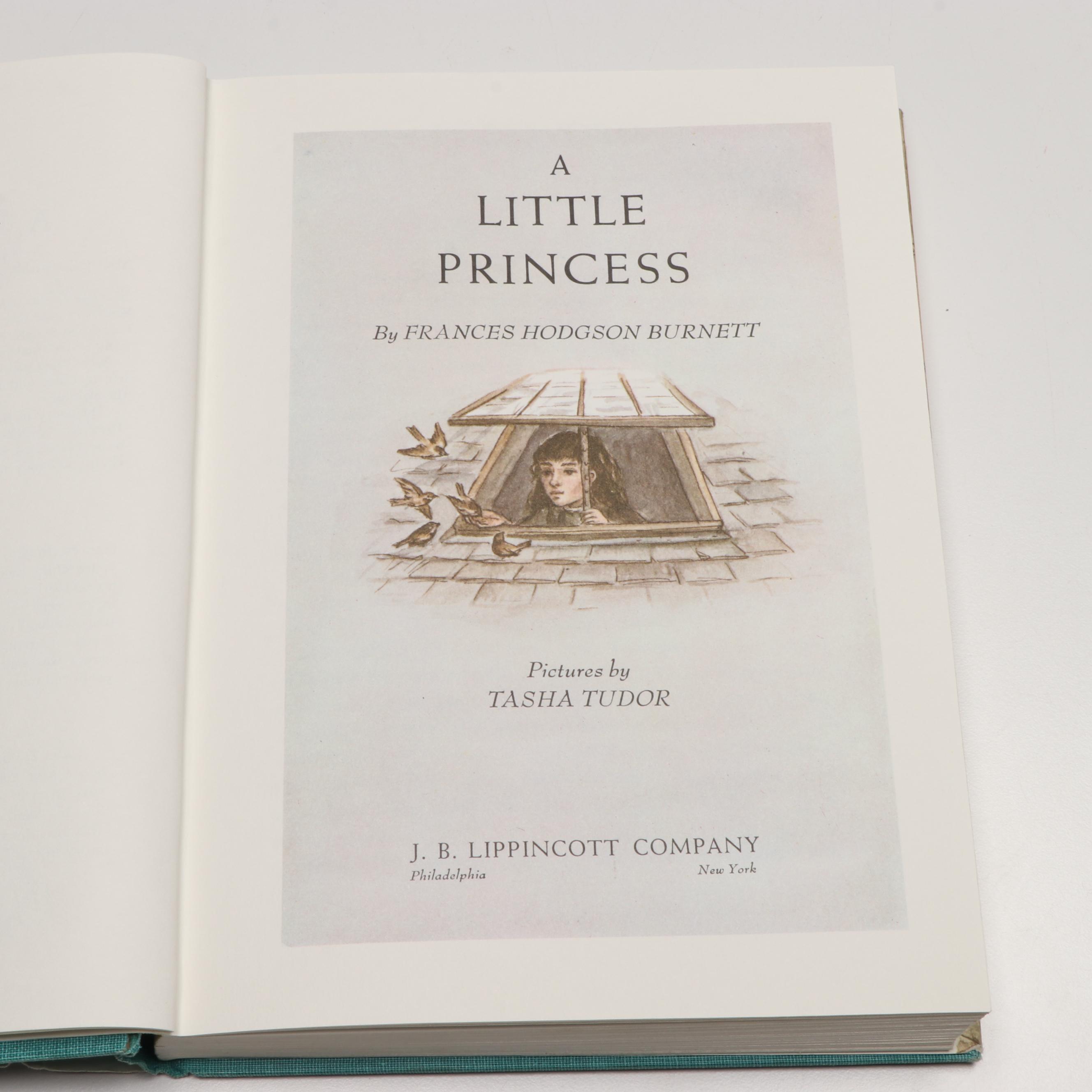 Vintage "The Pooh Cookbook" and "A Little Princess" Children's Books