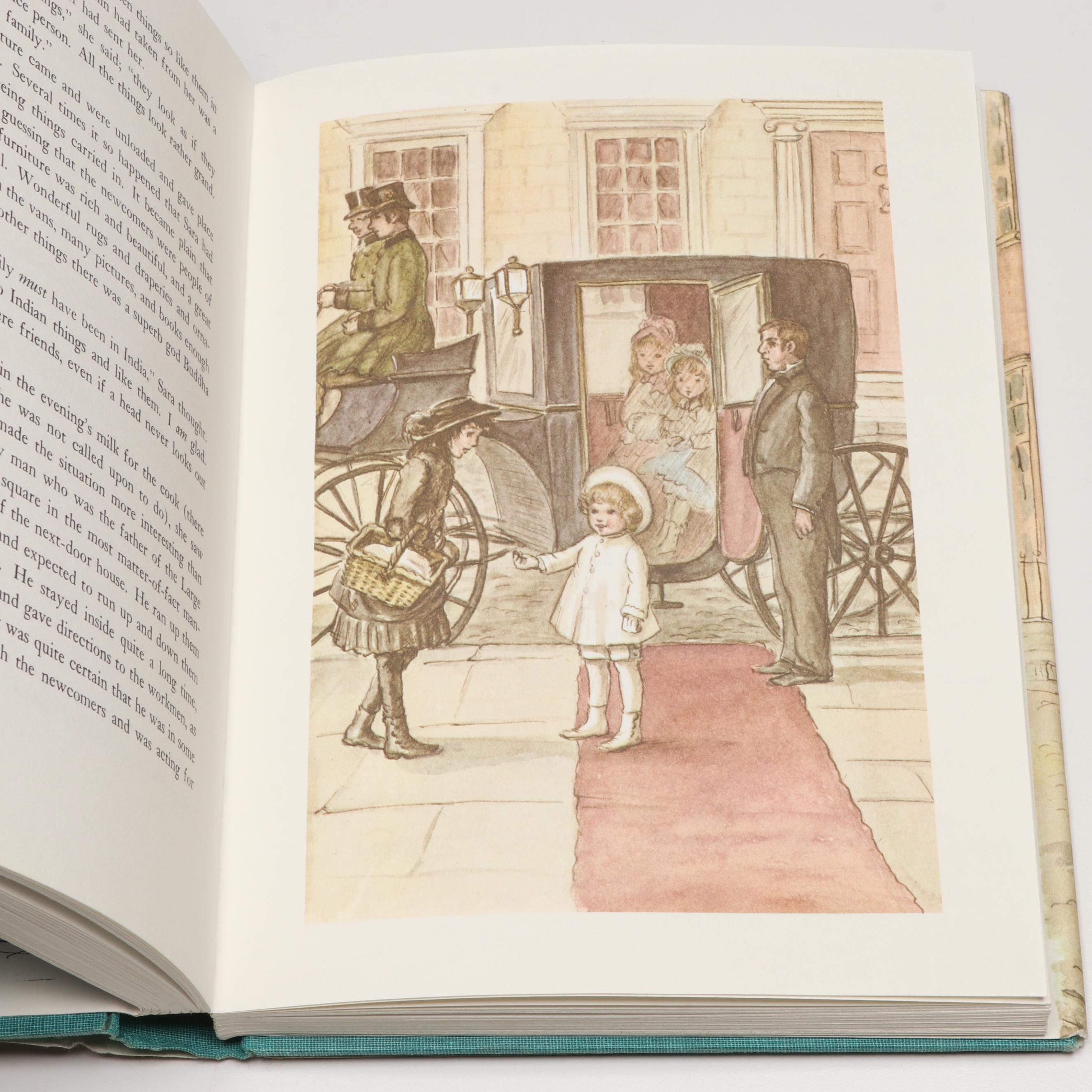 Vintage "The Pooh Cookbook" and "A Little Princess" Children's Books