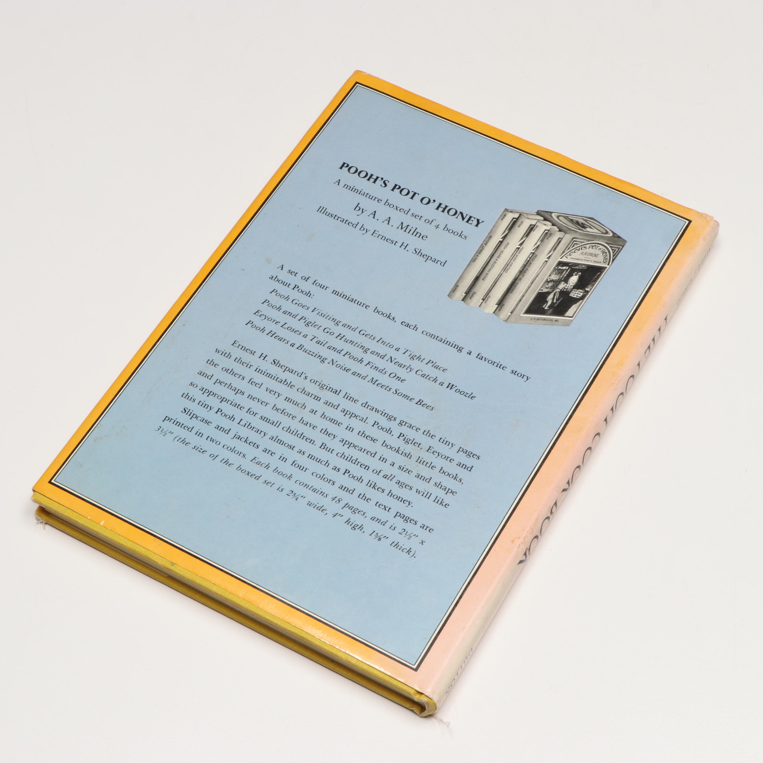 Vintage "The Pooh Cookbook" and "A Little Princess" Children's Books