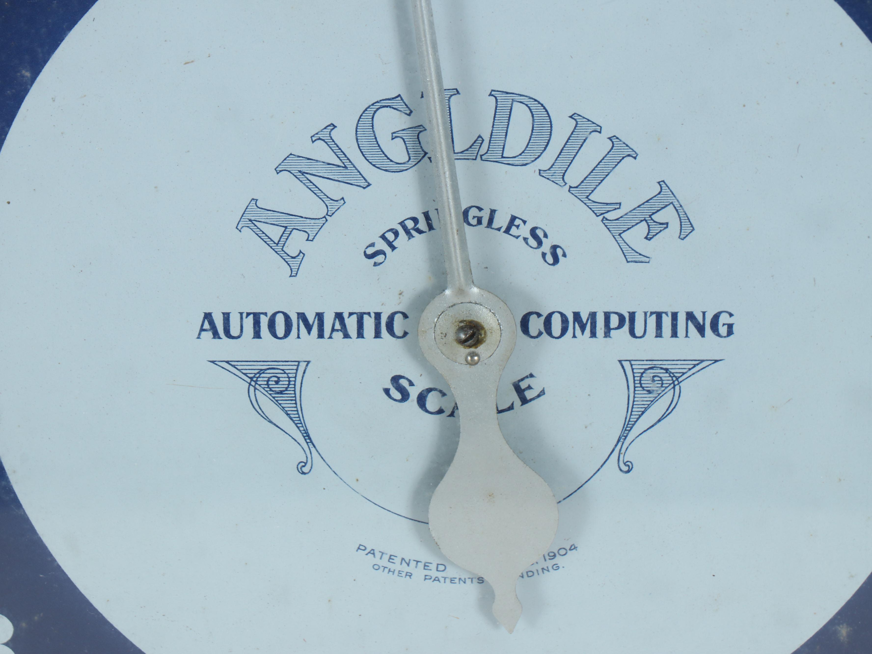 Angldile Springless Automatic Computing Scale, Early 20th Century