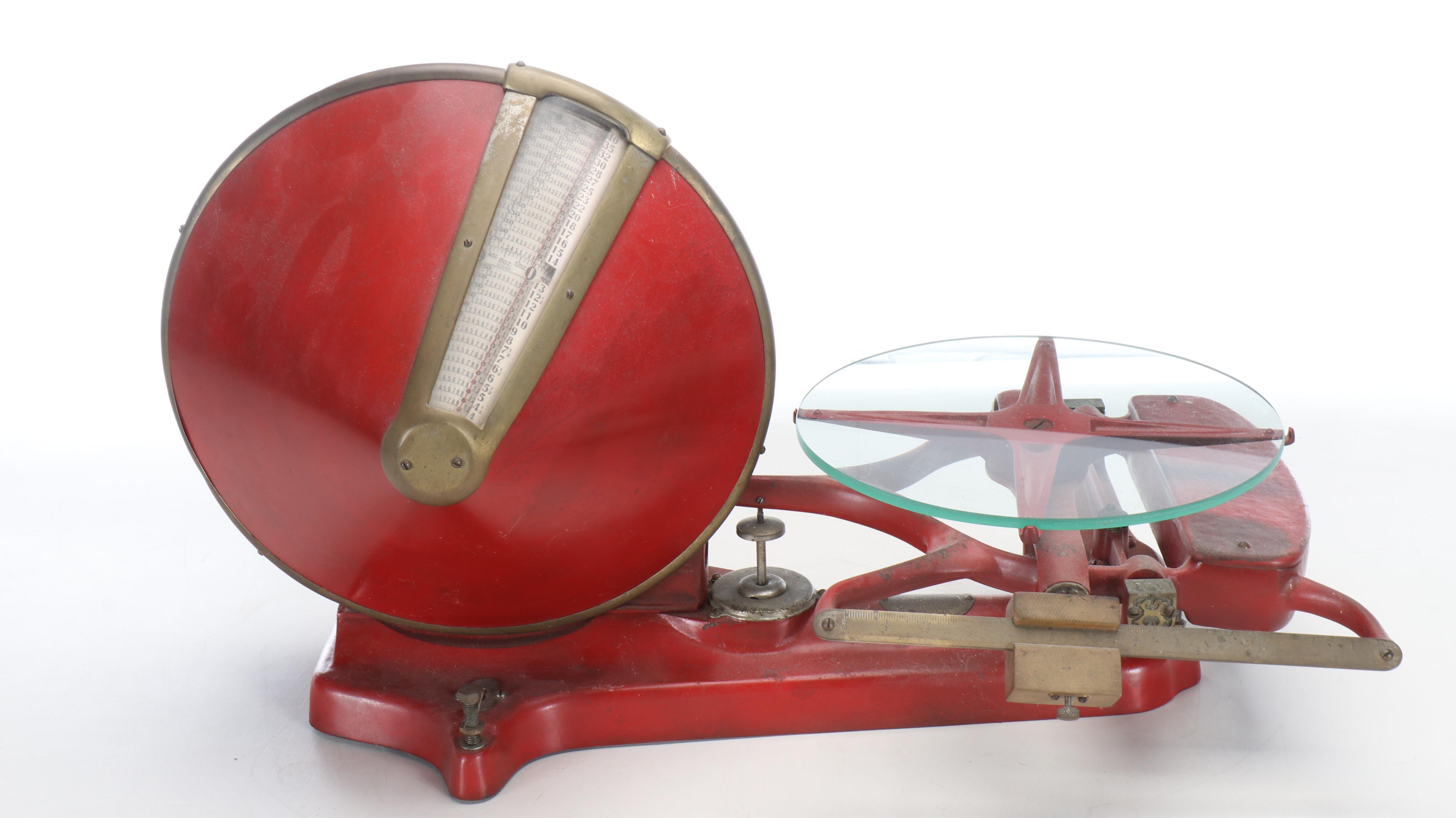 Angldile Springless Automatic Computing Scale, Early 20th Century