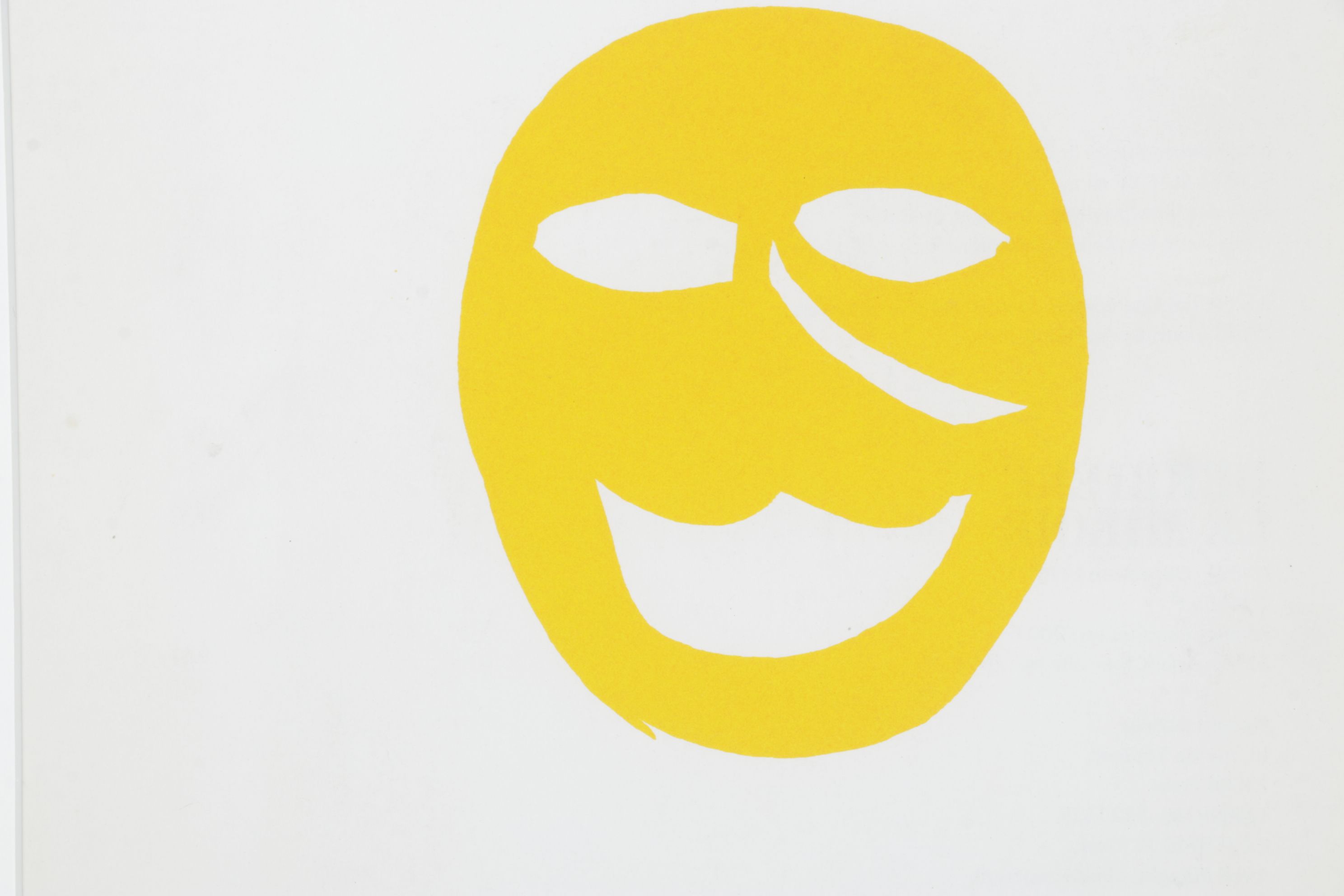 Alexander Calder Lithograph Left Side Cover for "Derrière le Miroir #221", 1976