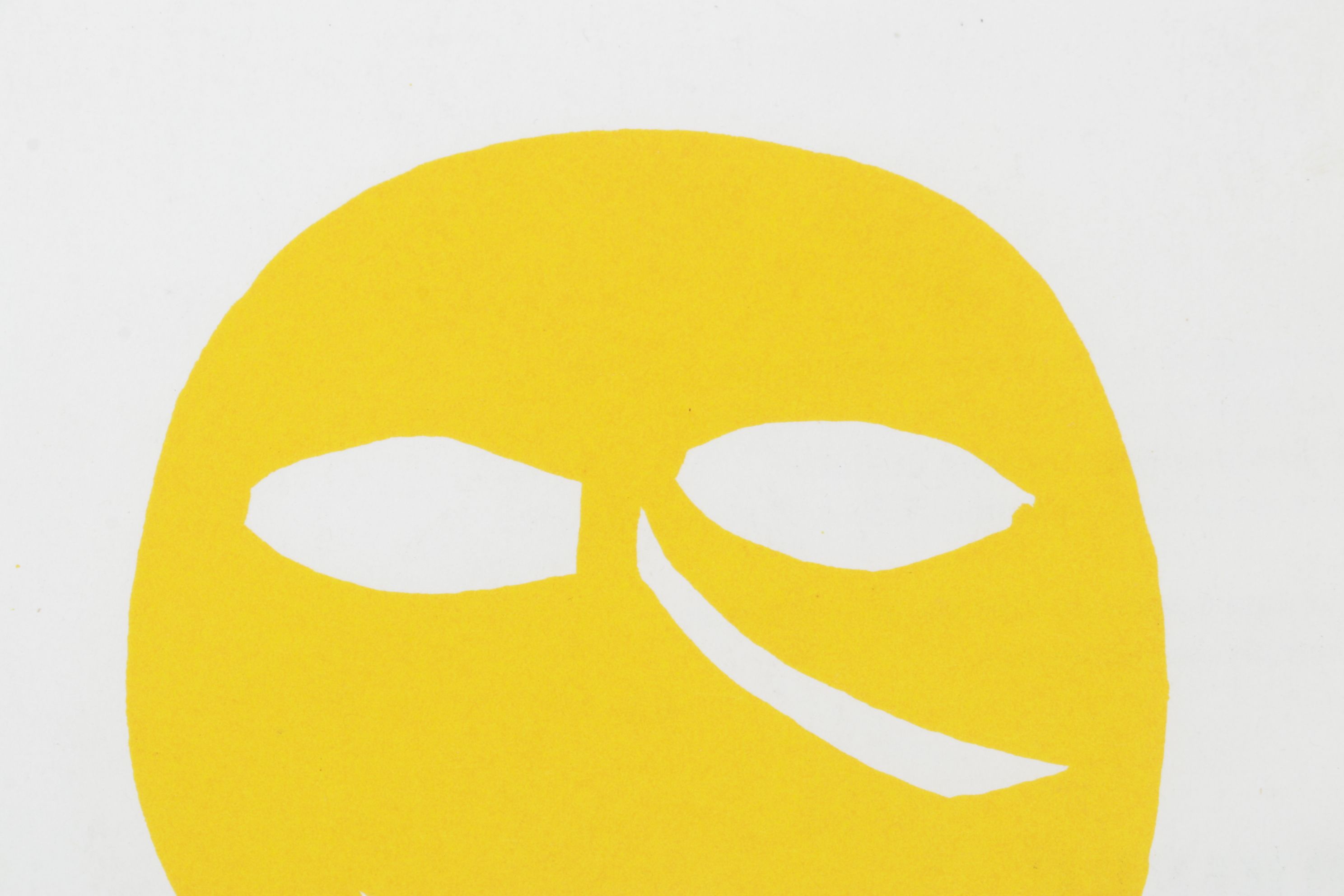 Alexander Calder Lithograph Left Side Cover for "Derrière le Miroir #221", 1976