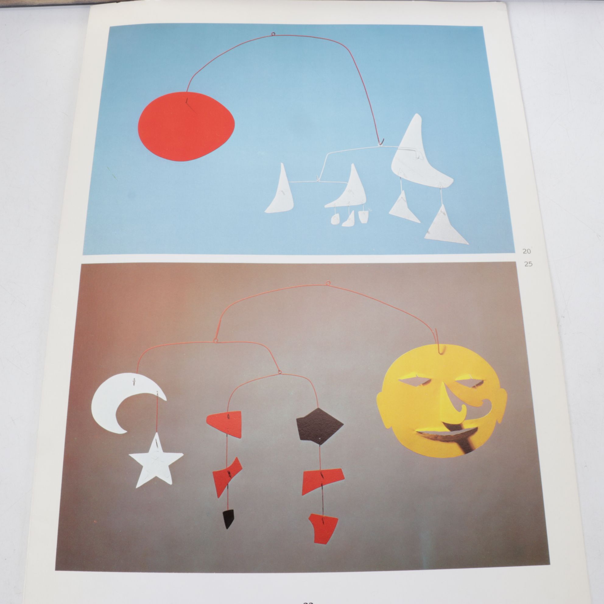 Alexander Calder Lithograph Left Side Cover for "Derrière le Miroir #221", 1976