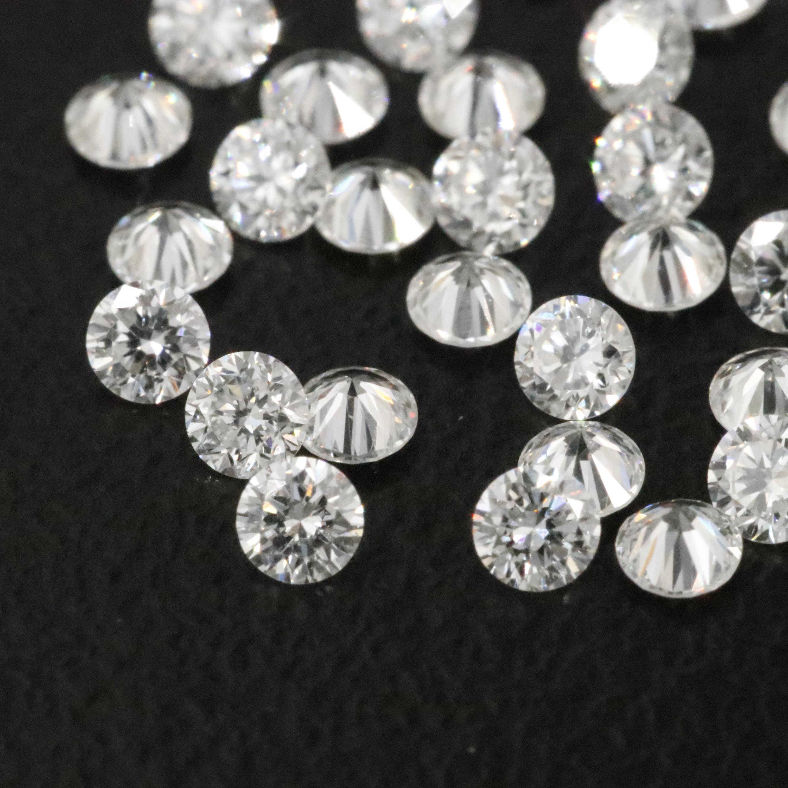 Loose 2.05 CTW Lab Grown Diamond Lot