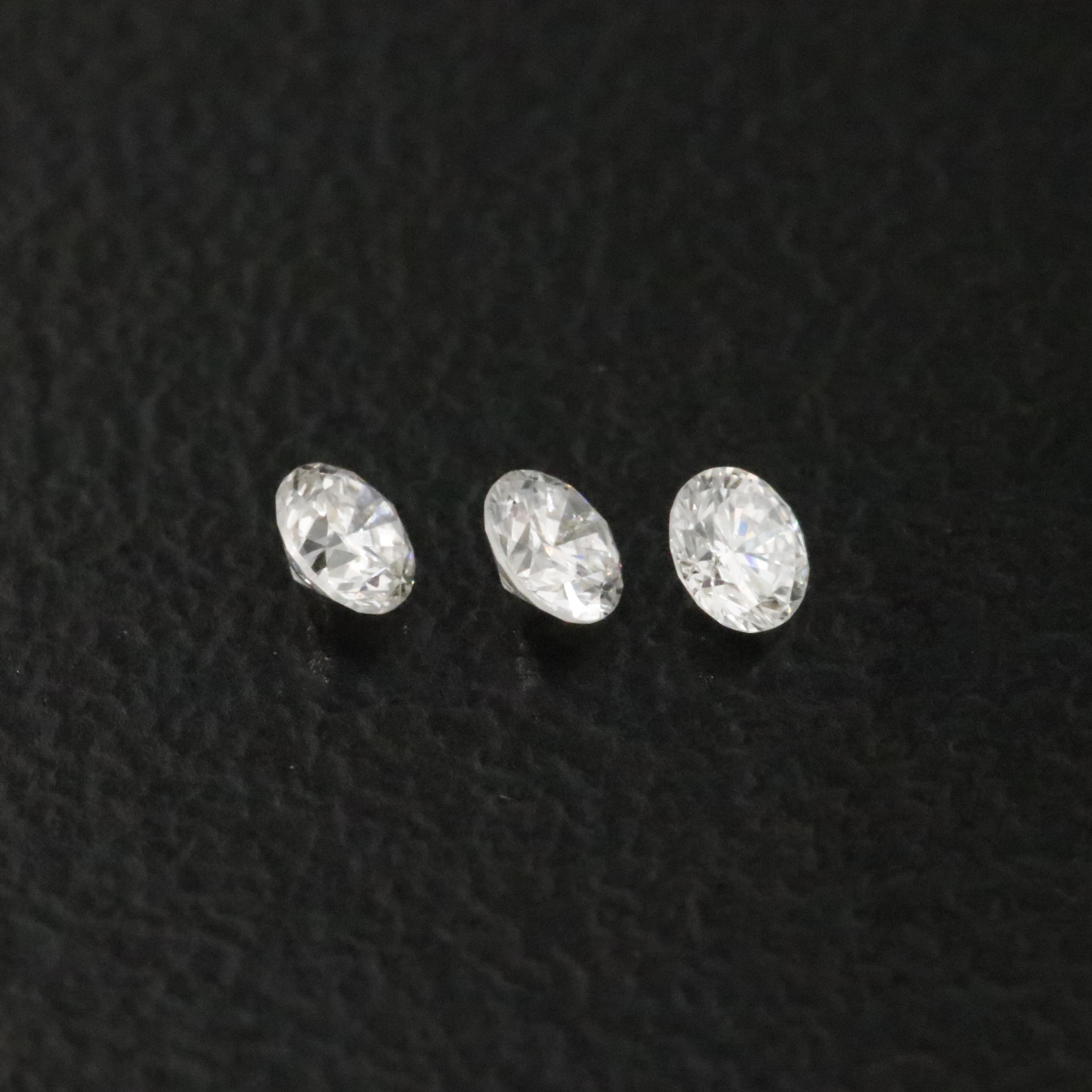 Loose 2.05 CTW Lab Grown Diamond Lot
