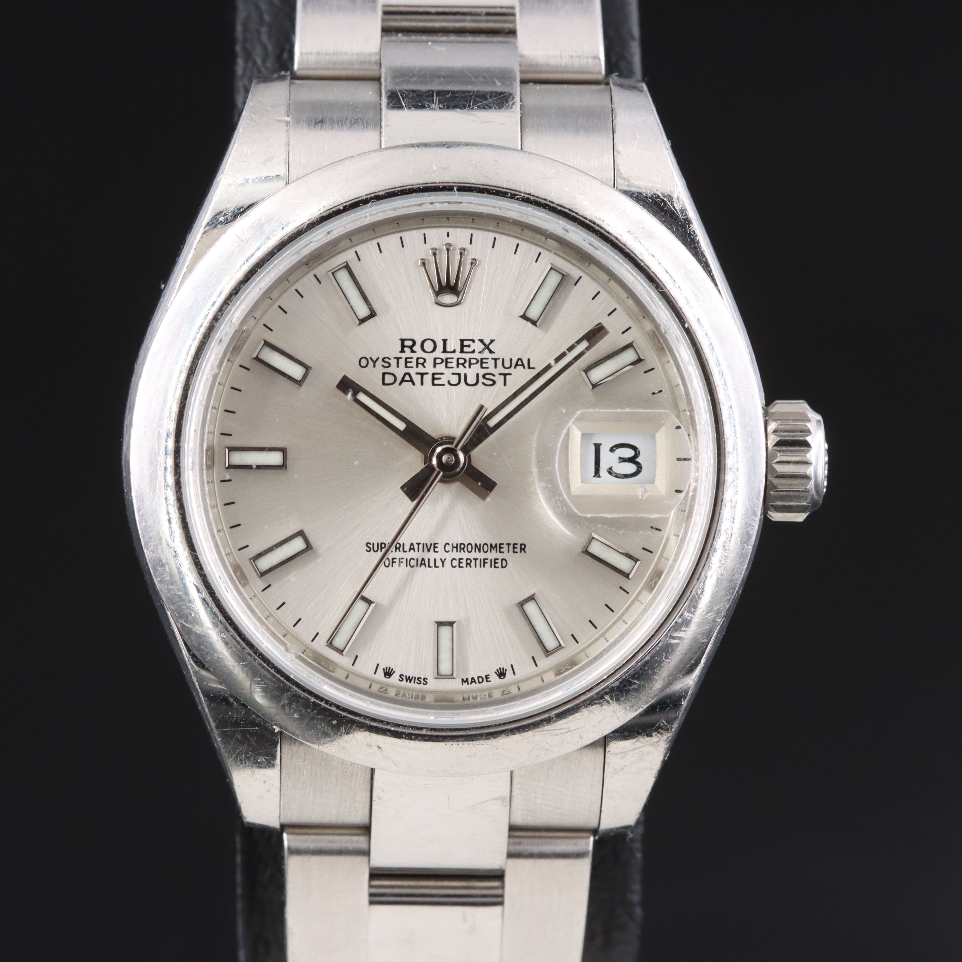 Rolex Oyster Perpetual Lady - Datejust 28mm St. Steel 279160 Watch