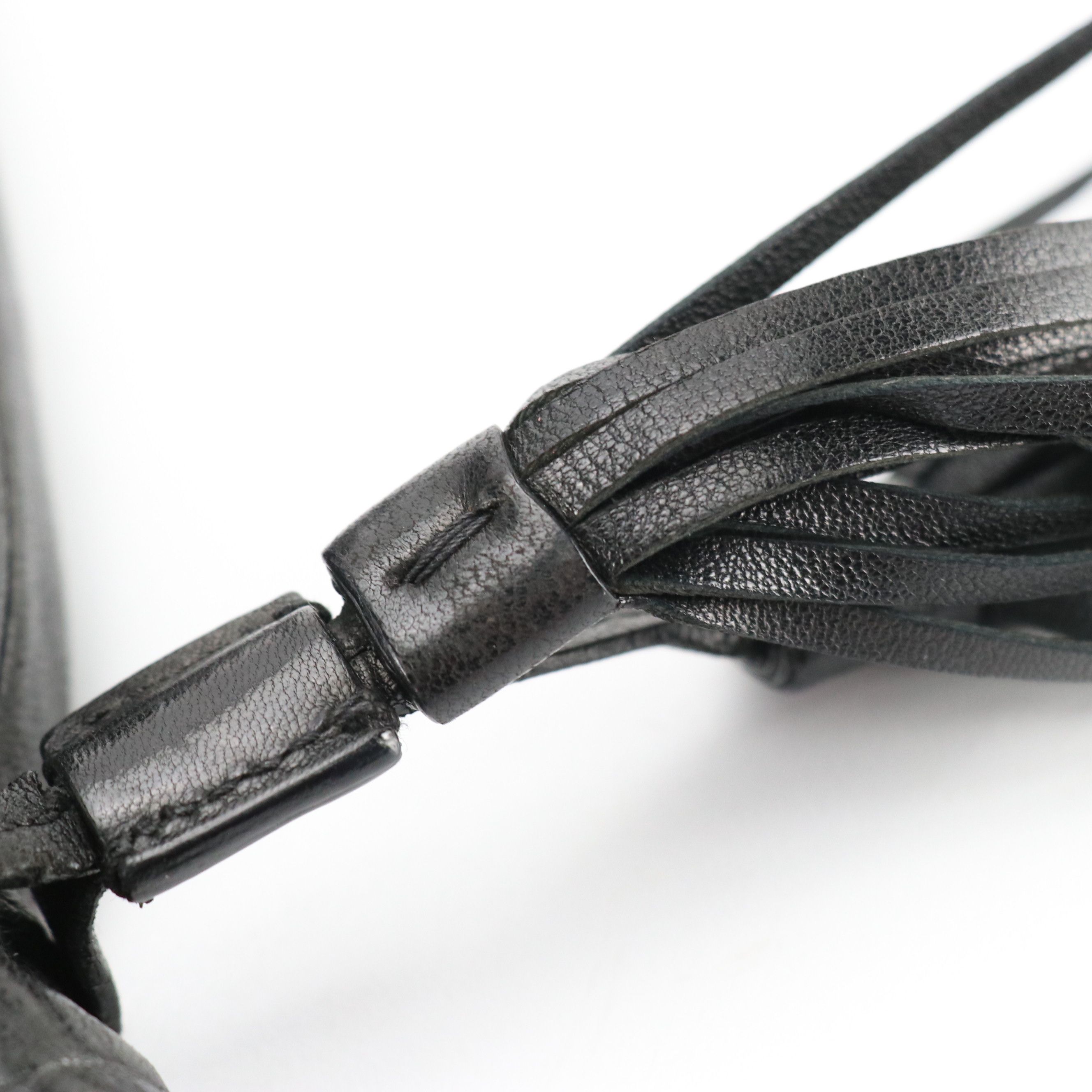 Prada Top Handle Two-Way Shopper Tote in Black Nappa Leather