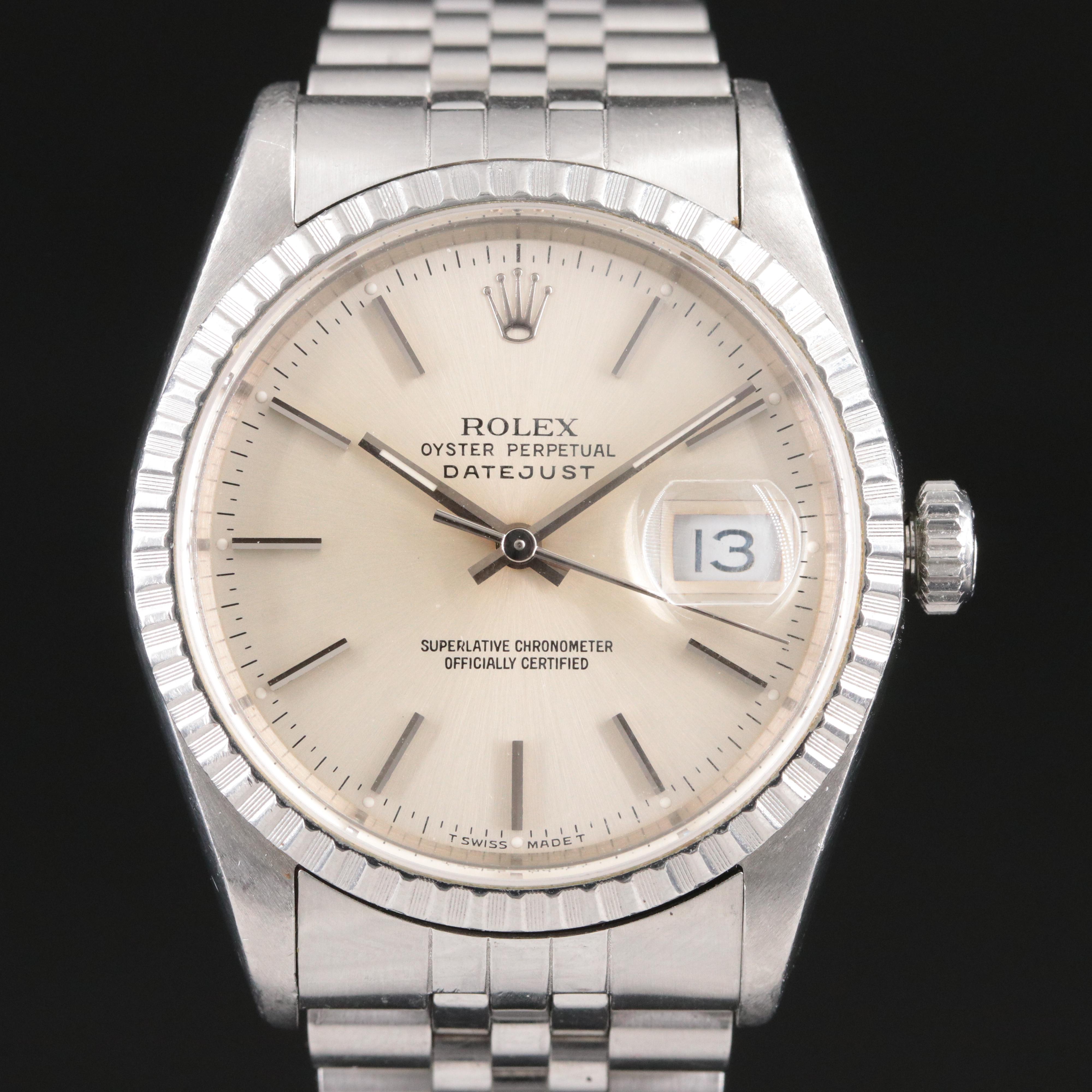 Rolex Datejust 36 ref.16220 Vintage Watch c.1991