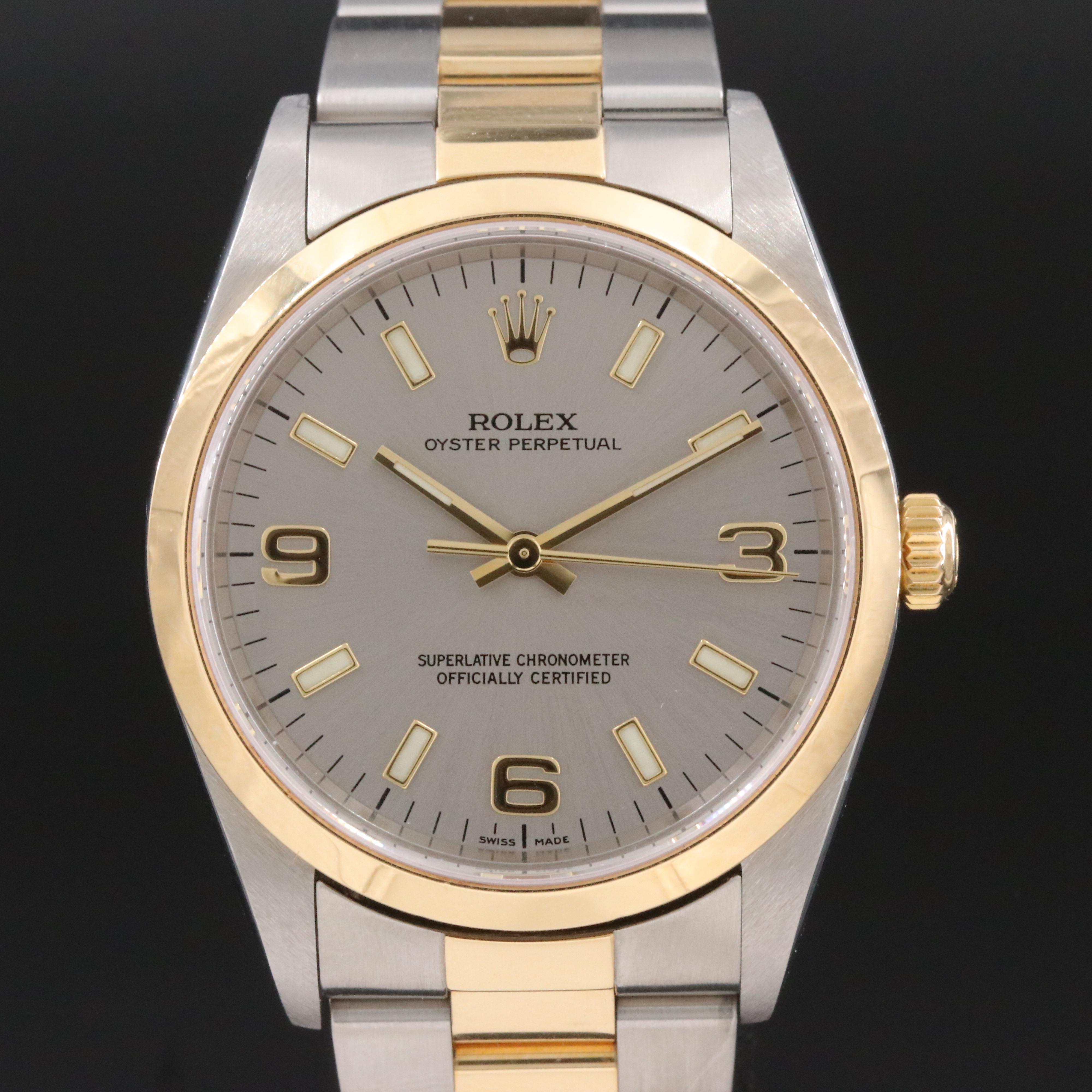 Rolex Oyster Perpetual Rolesor 14203M Watch c.2001