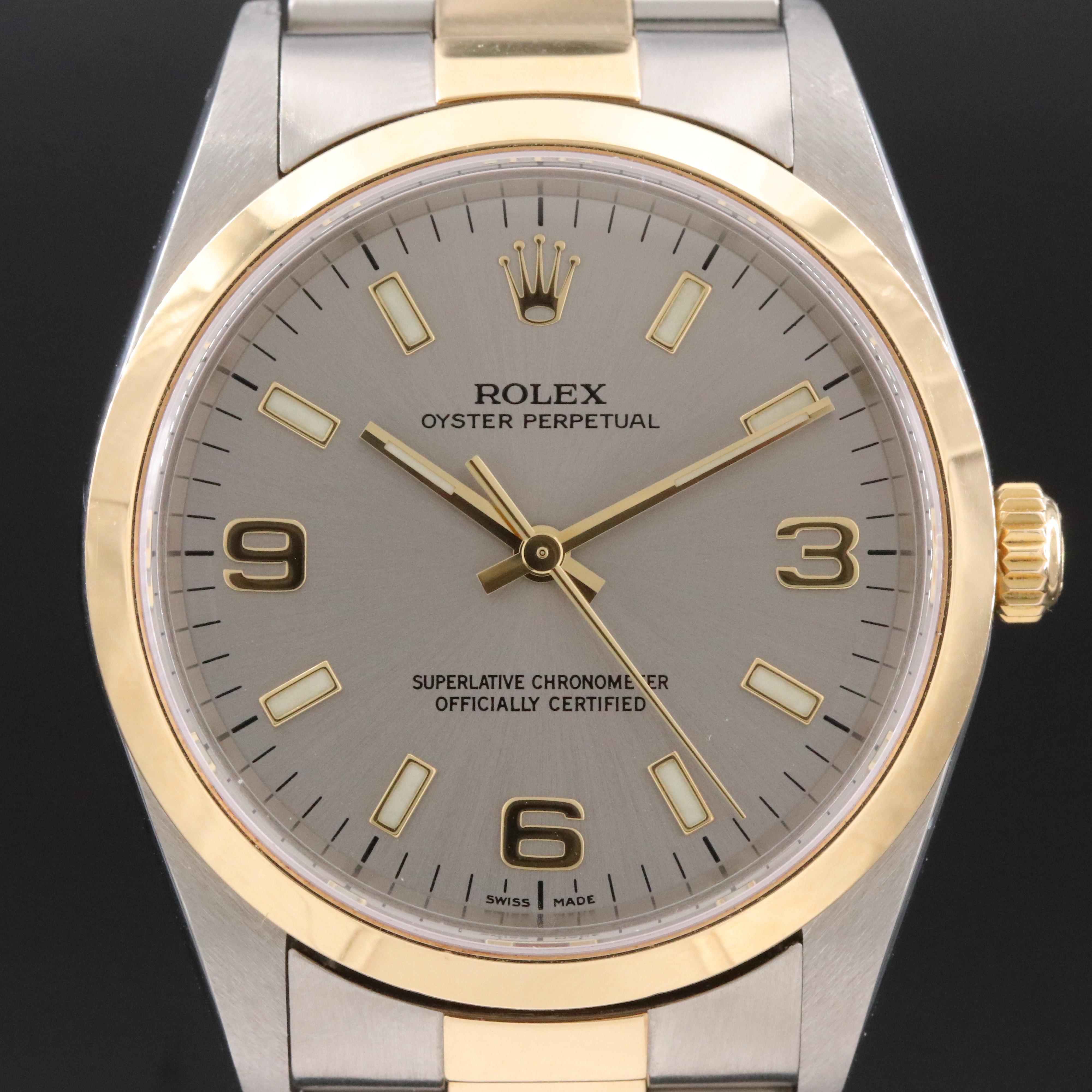 Rolex Oyster Perpetual Rolesor 14203M Watch c.2001