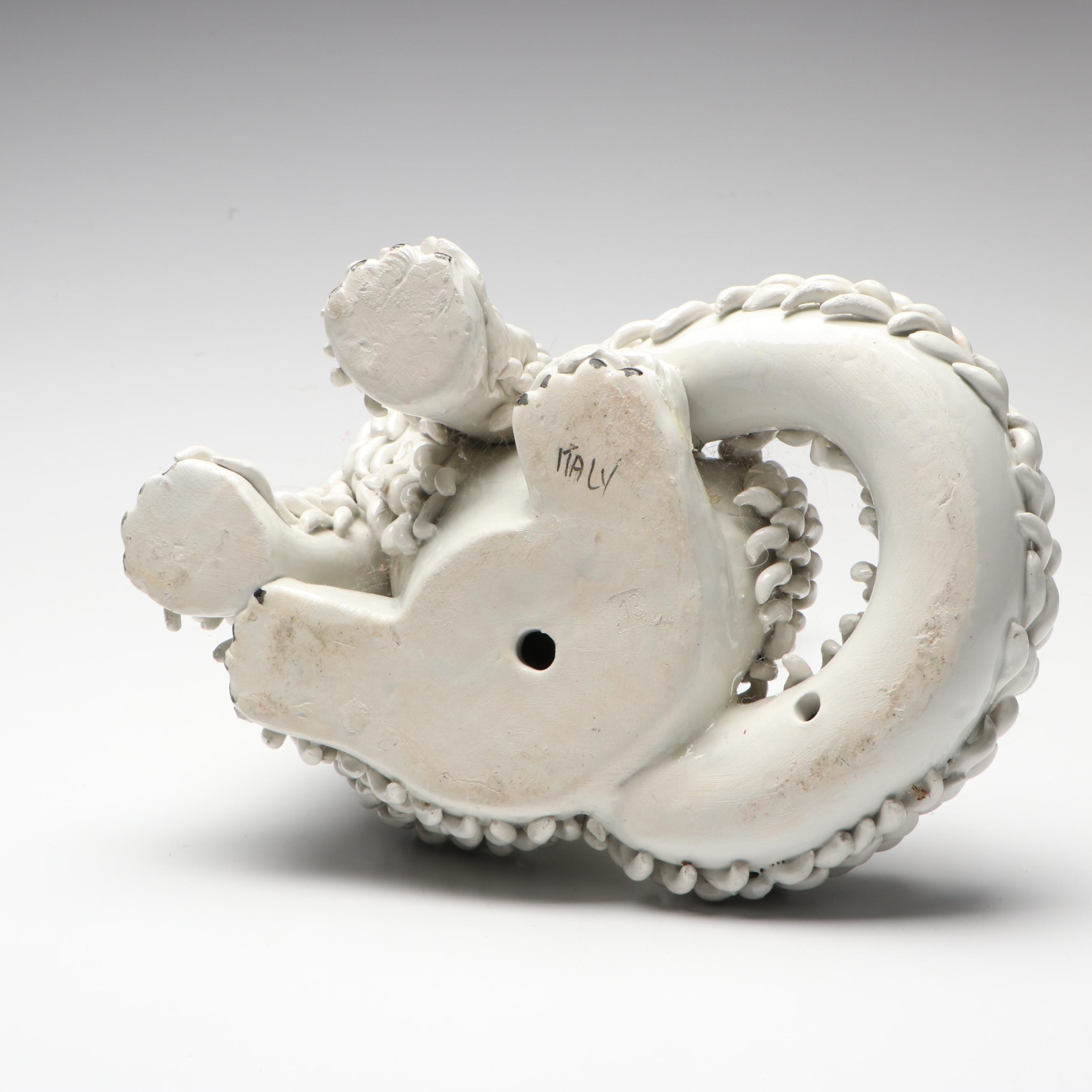 Vintage Italian Ceramic Cat