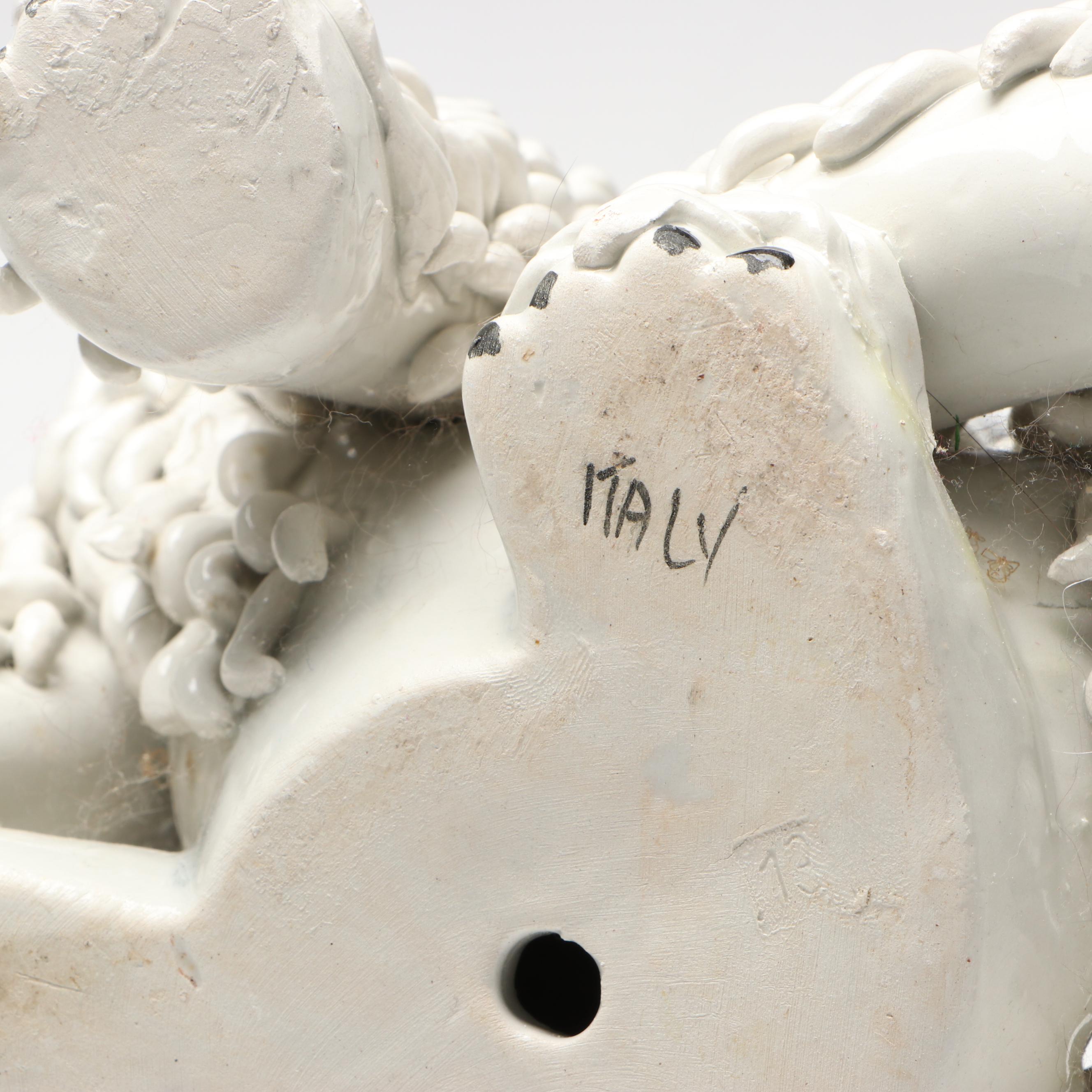 Vintage Italian Ceramic Cat