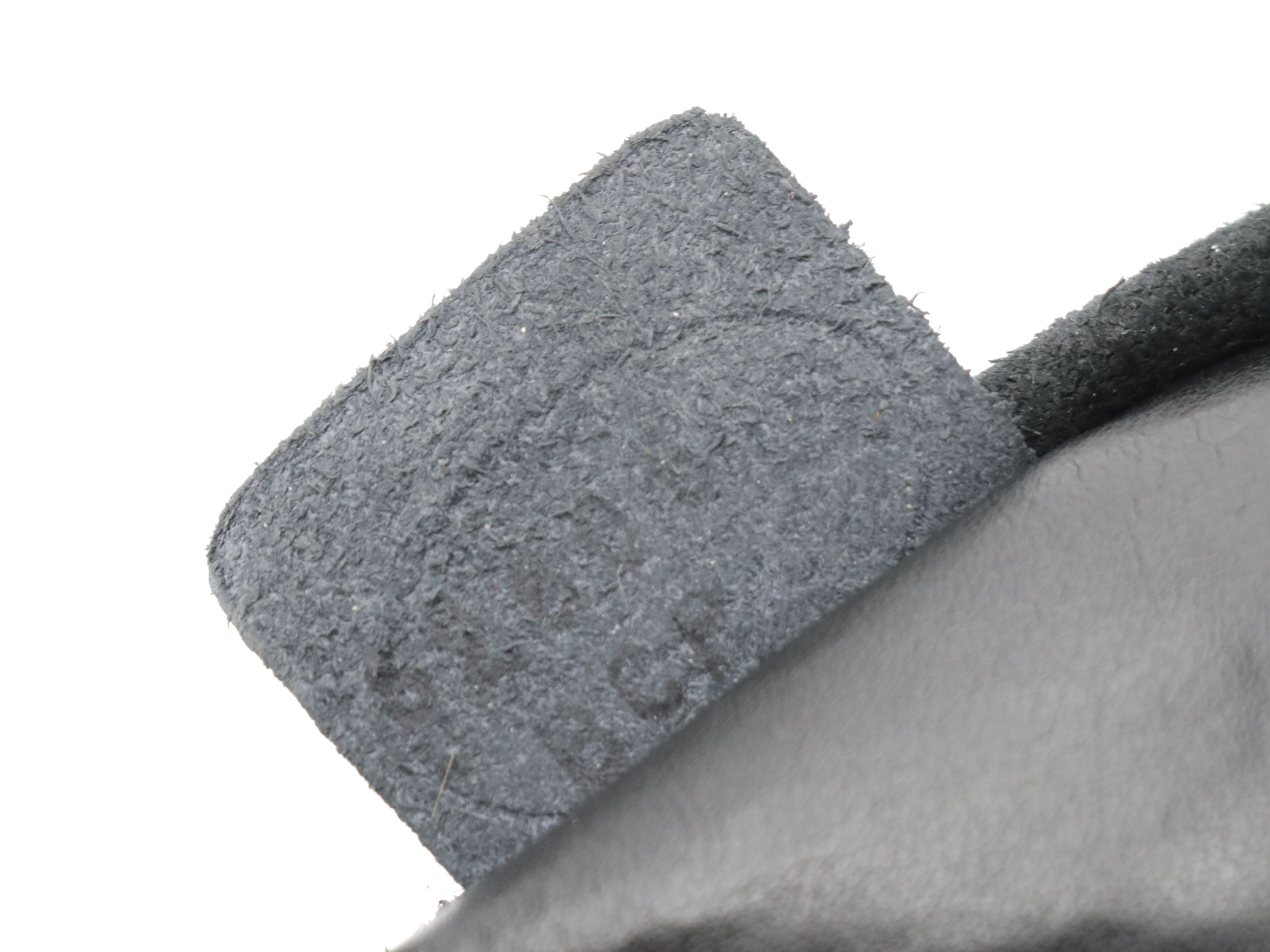 Longchamp Black Grain Leather Shoulder Bag