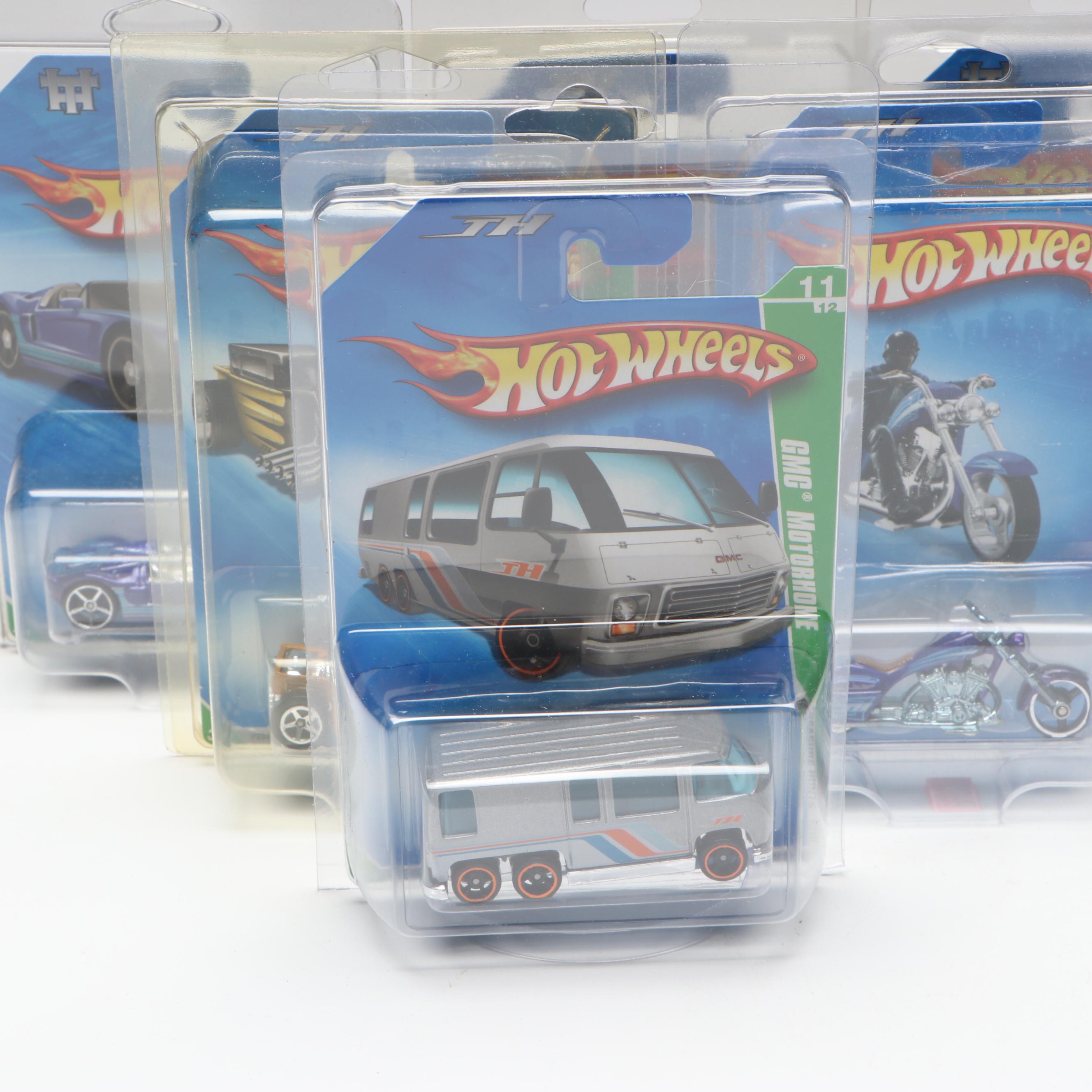 Mattel Hot Wheels "Bad Bagger" and More Treasure Hunt Diecast Cars