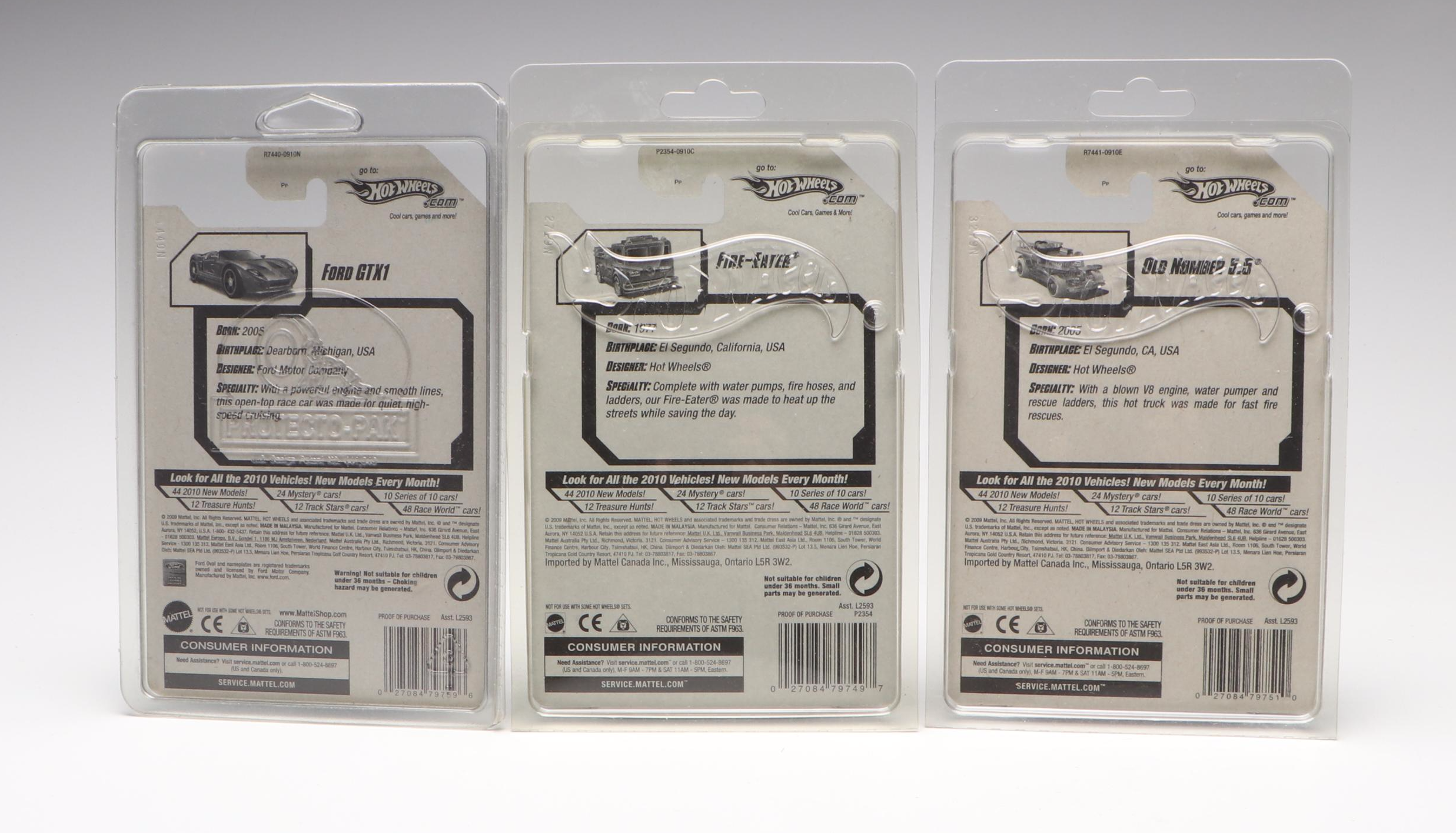 Mattel Hot Wheels "Bad Bagger" and More Treasure Hunt Diecast Cars