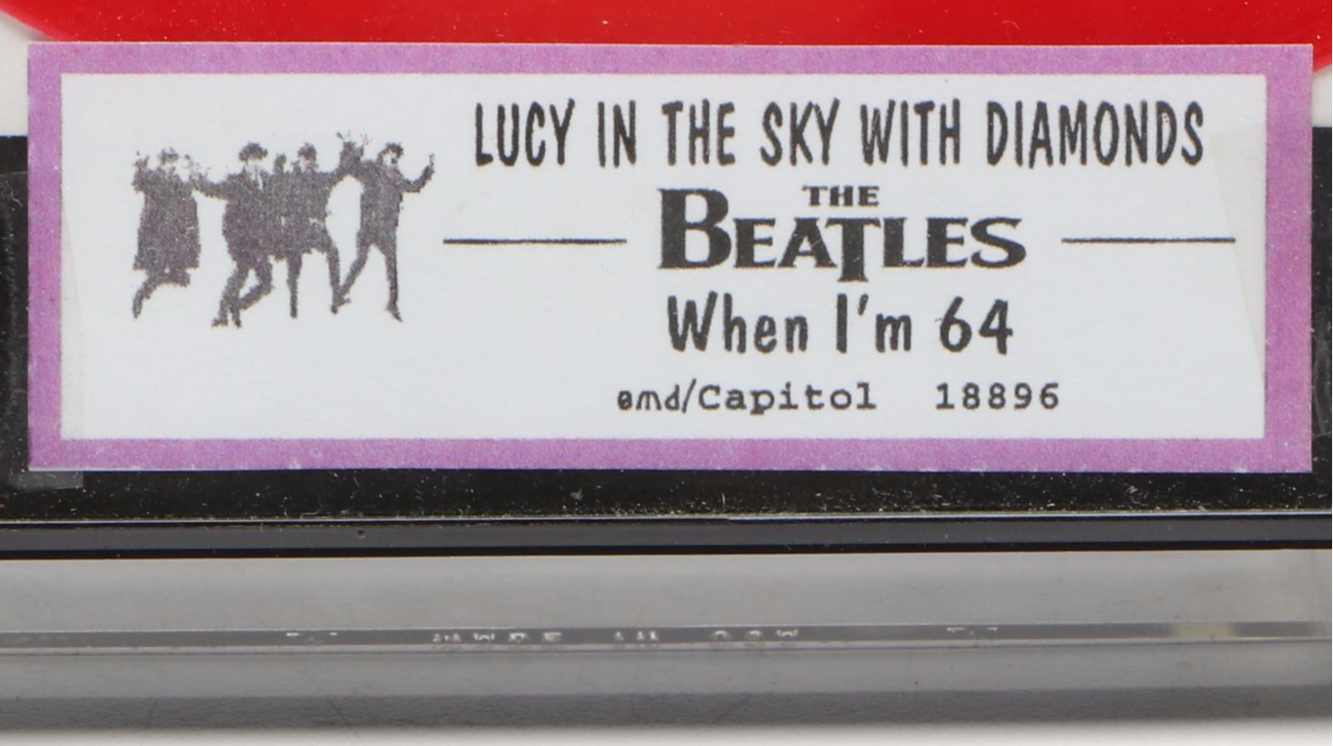 The Beatles "Lucy in the Sky with Diamonds/When I'm 64" Record Single, 1987