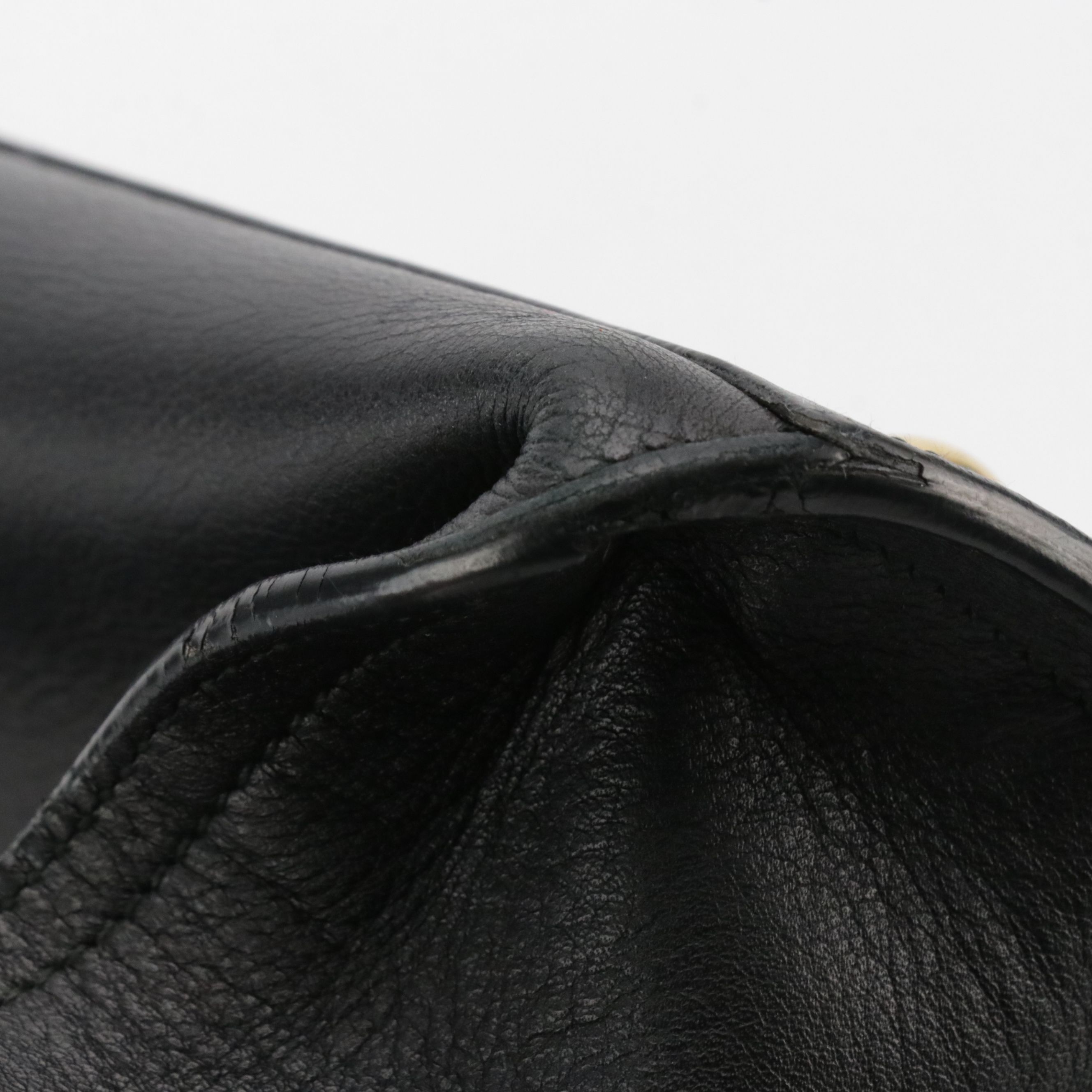 Saint Laurent Small Classic Y Cabas Two-Way Shoulder Bag in Black Leather