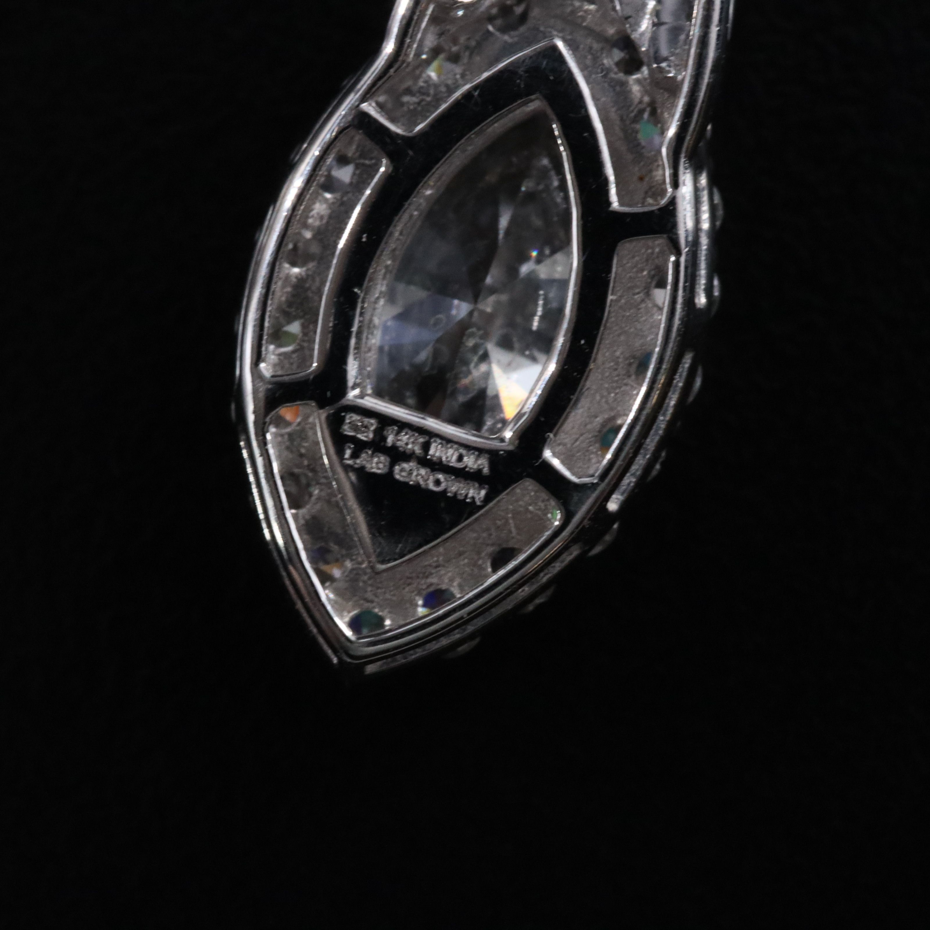 14K 2.01 CTW Lab Grown Diamond Necklace