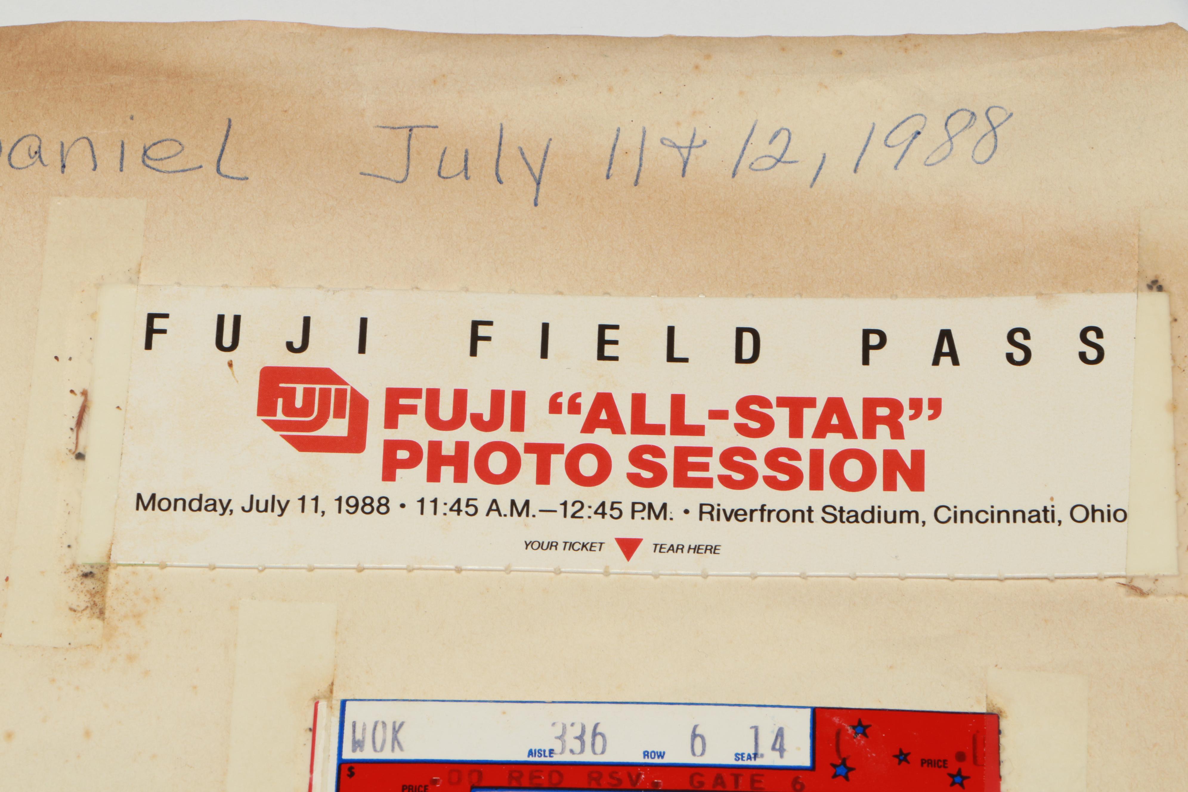 Cincinnati Reds with Other Baseball Tickets, 1908s-2010s