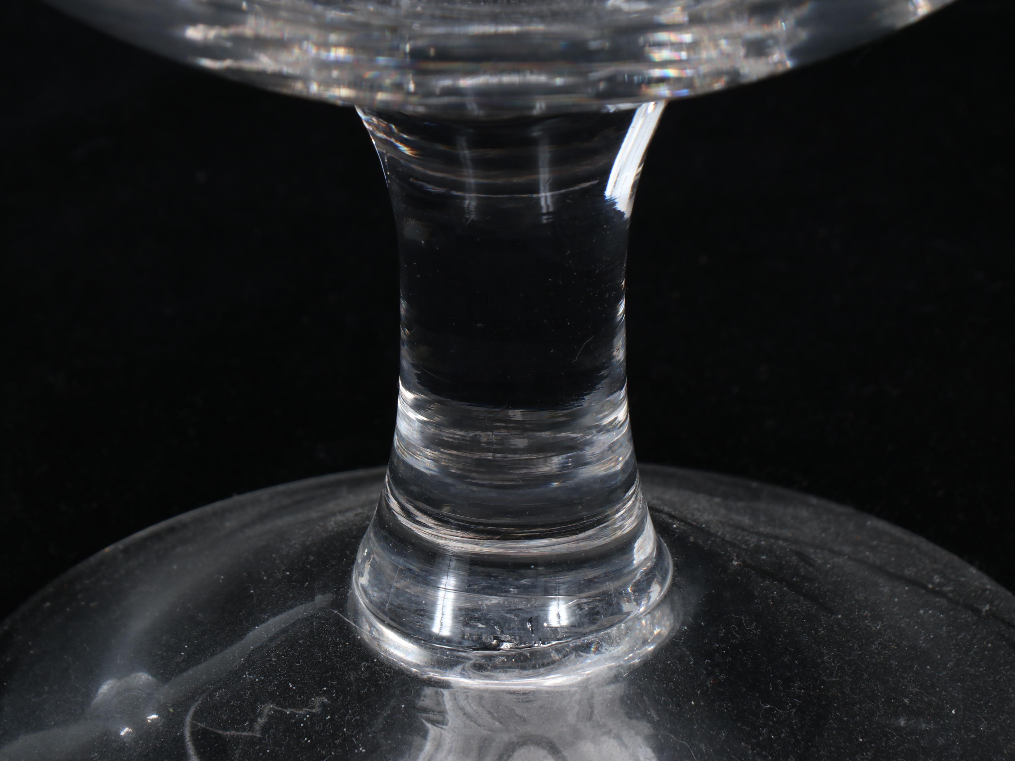 Footed Glass Apothecary Jars