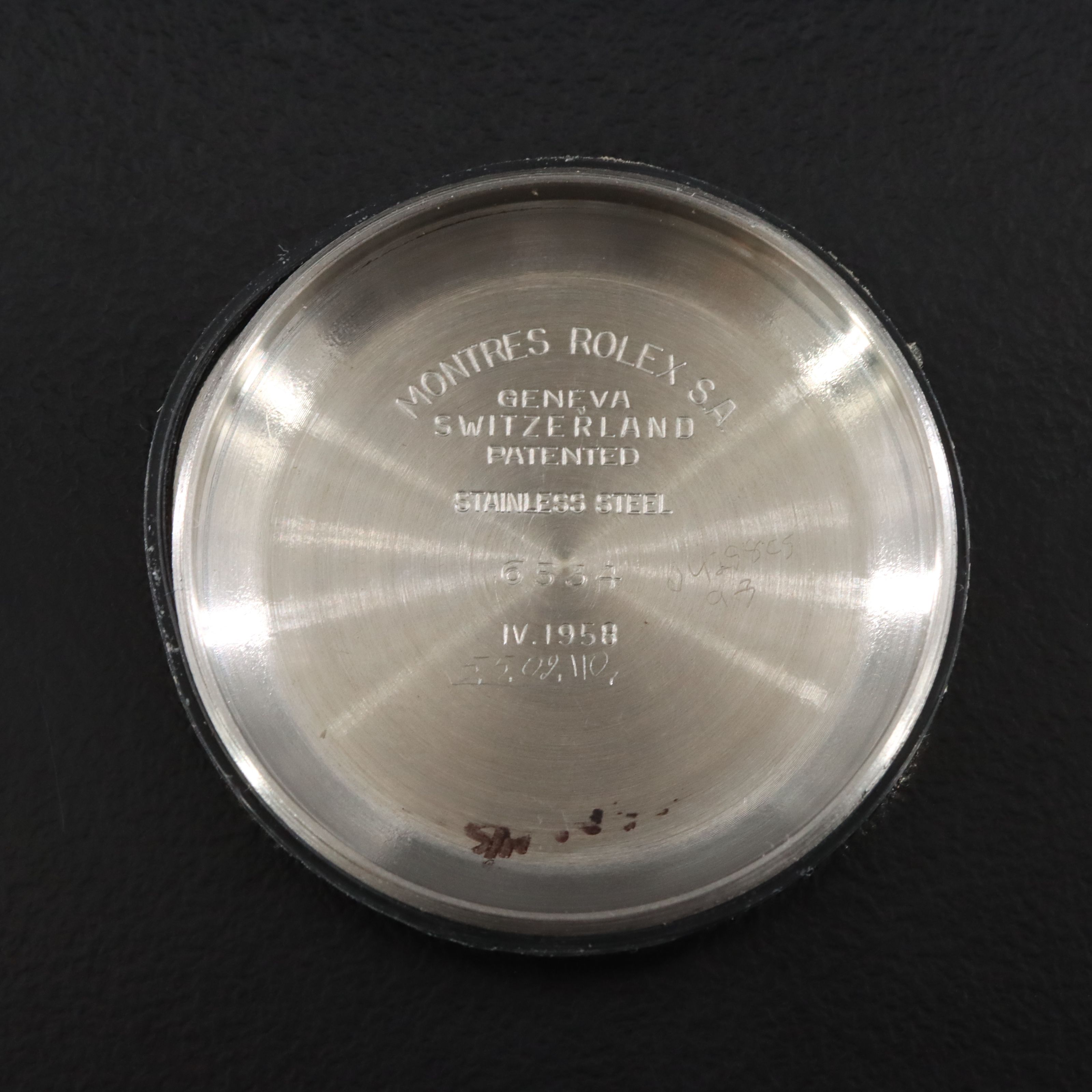 Rolex Oyster Perpetual Date 6534 Vintage Watch c.1959