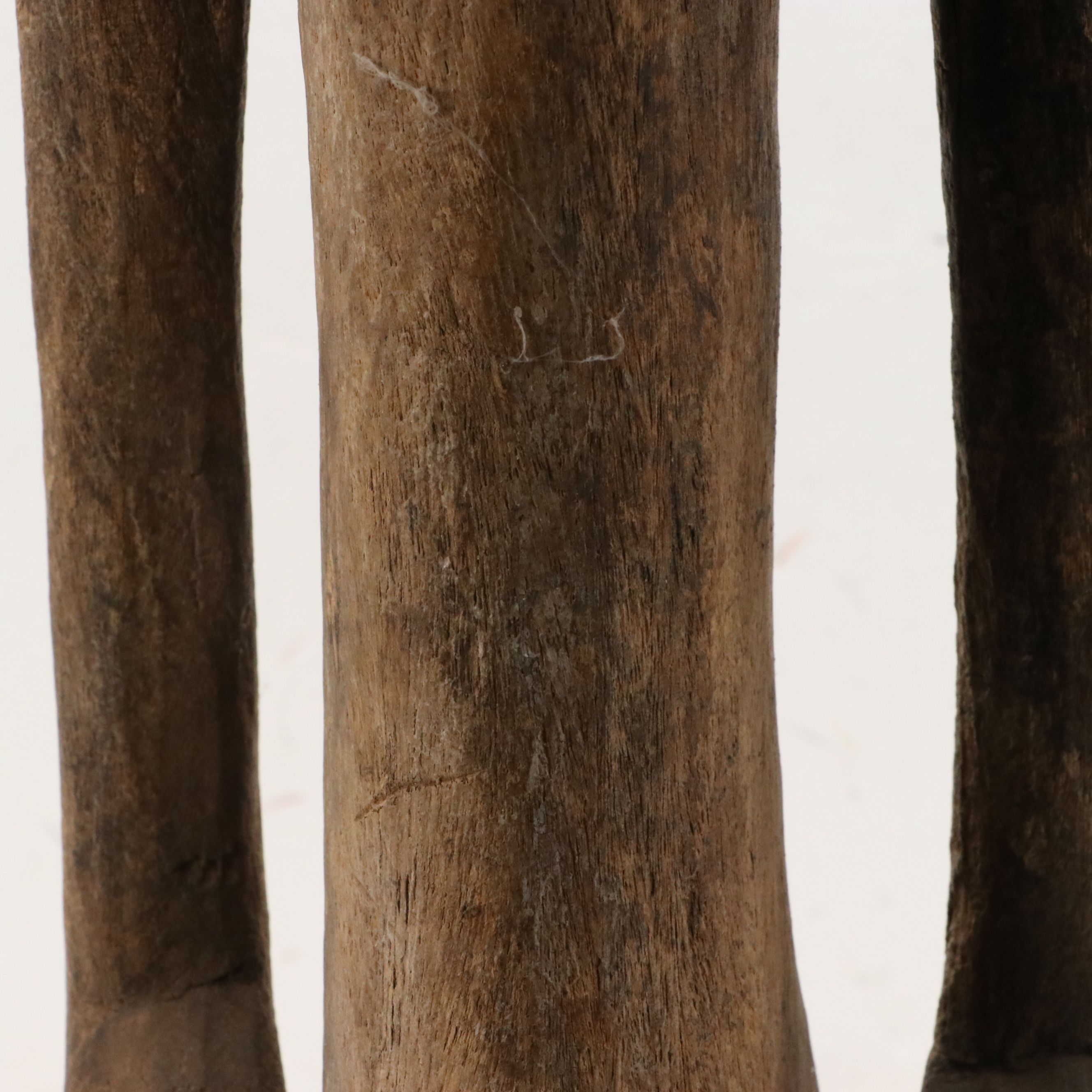 West African Mali Carved Wooden Maternity Figure