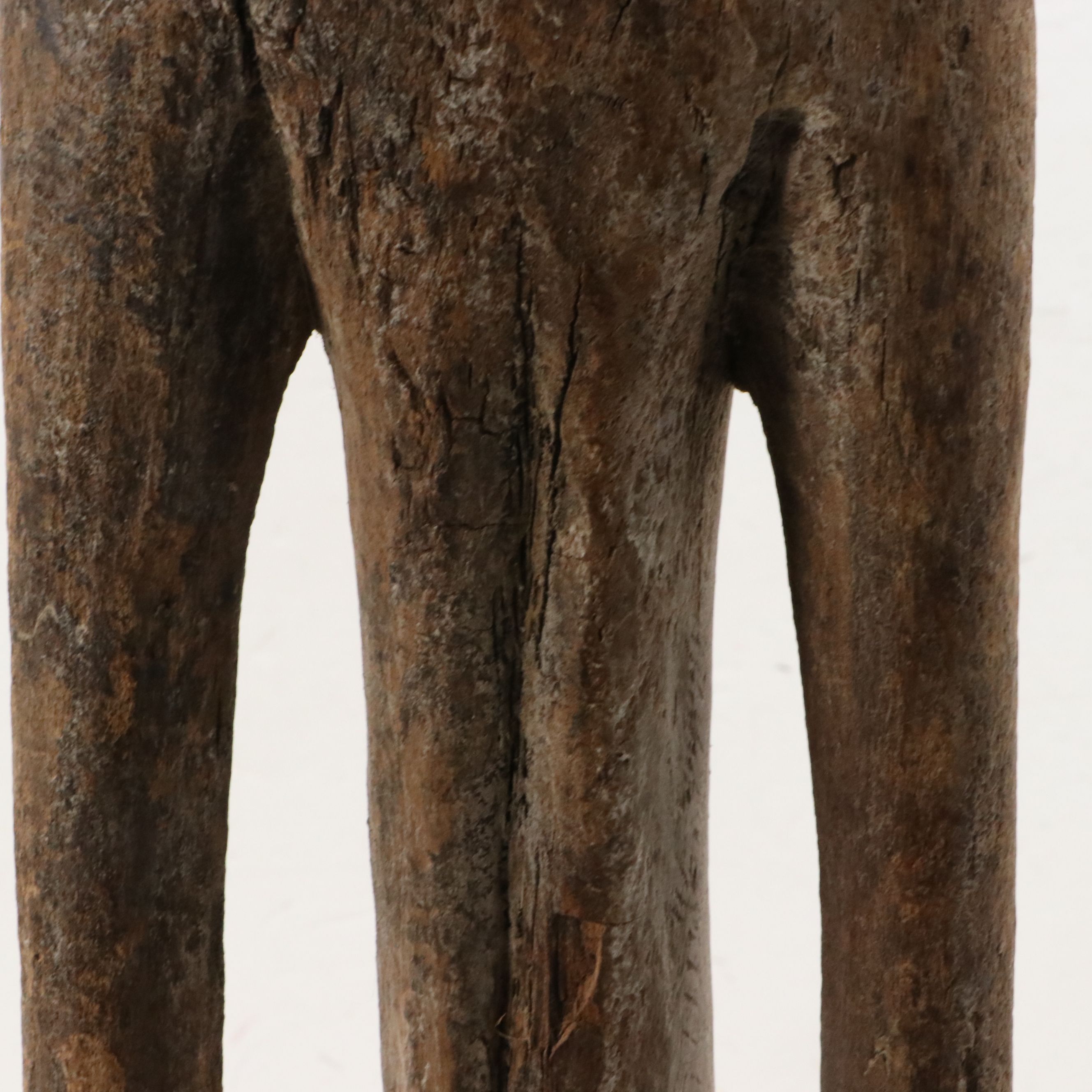 West African Mali Carved Wooden Maternity Figure