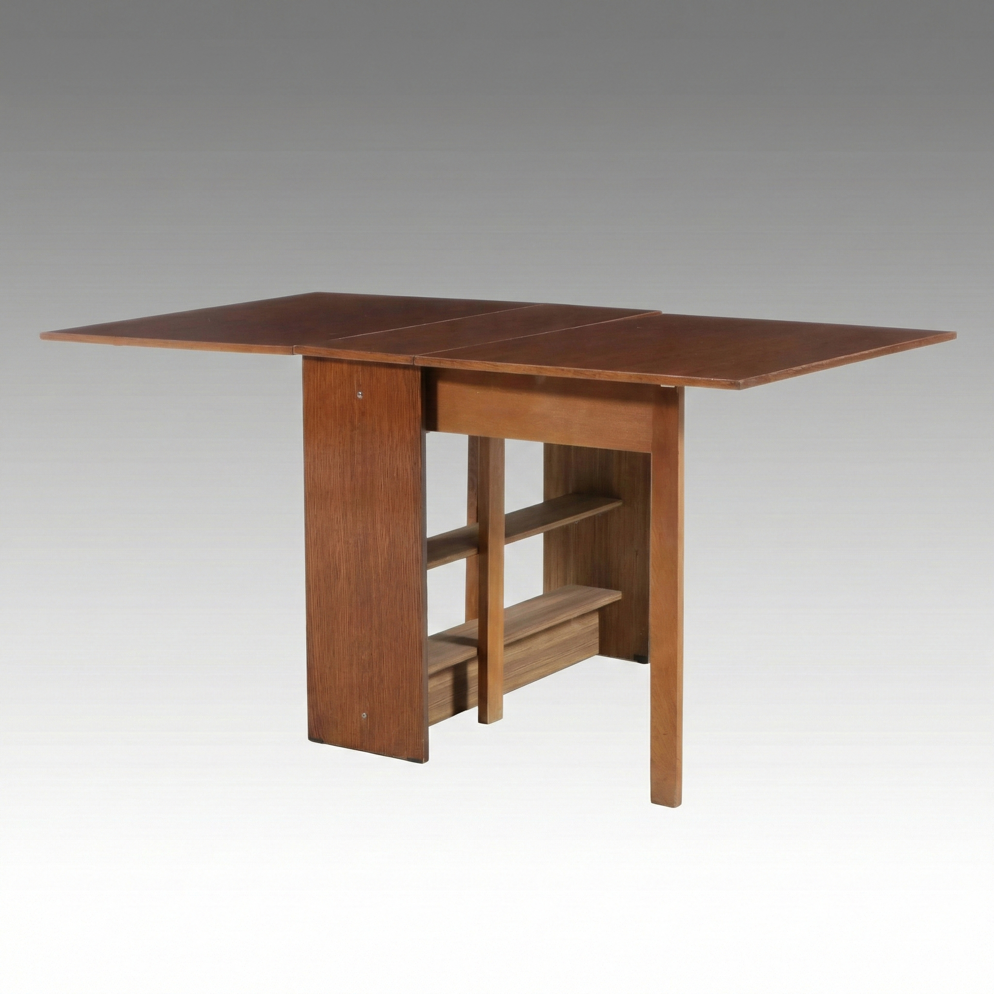 Danish Modern Style Teak Collapsible Dining Table, Mid to Late 20th Century