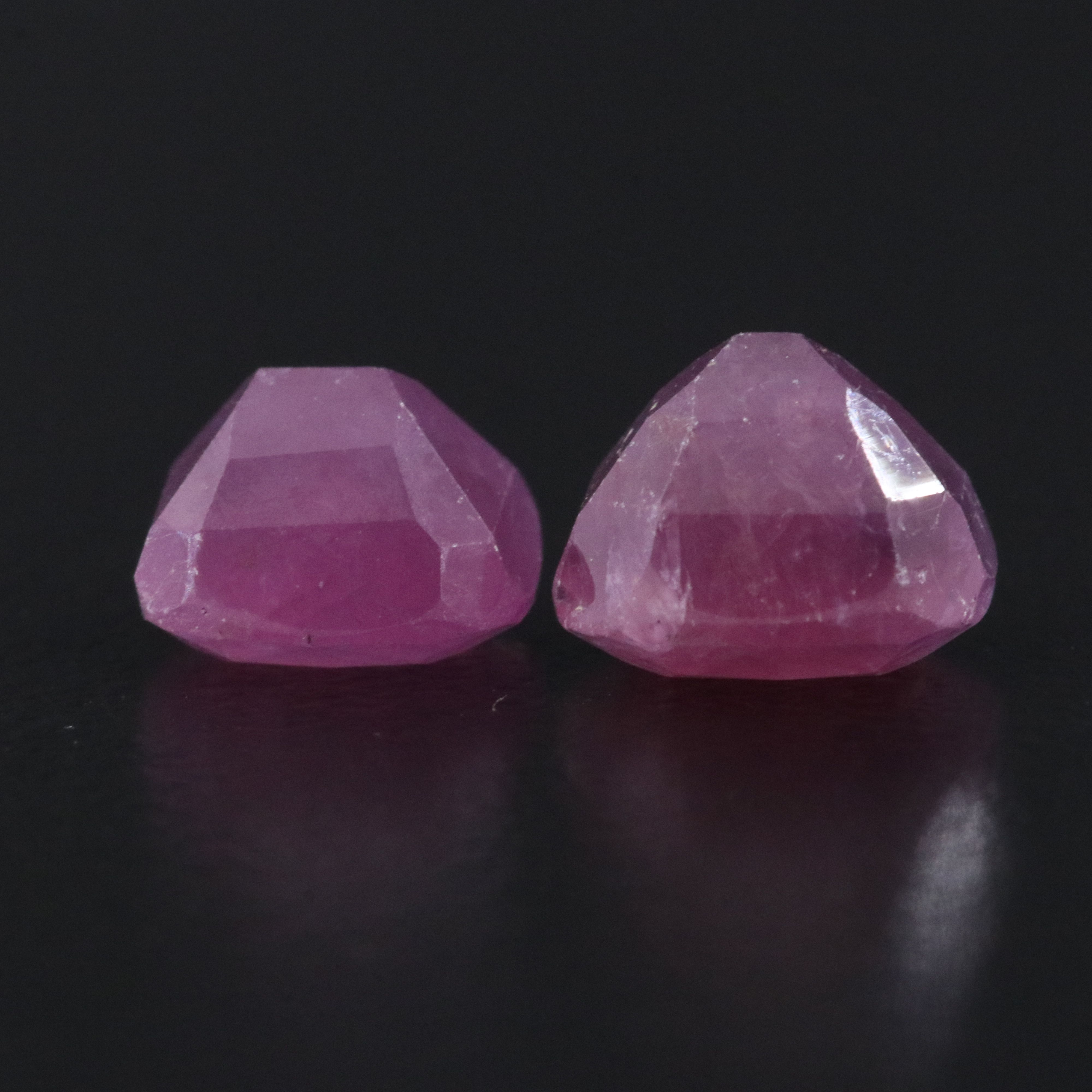 Loose 4.88 CTW Filled Corundums