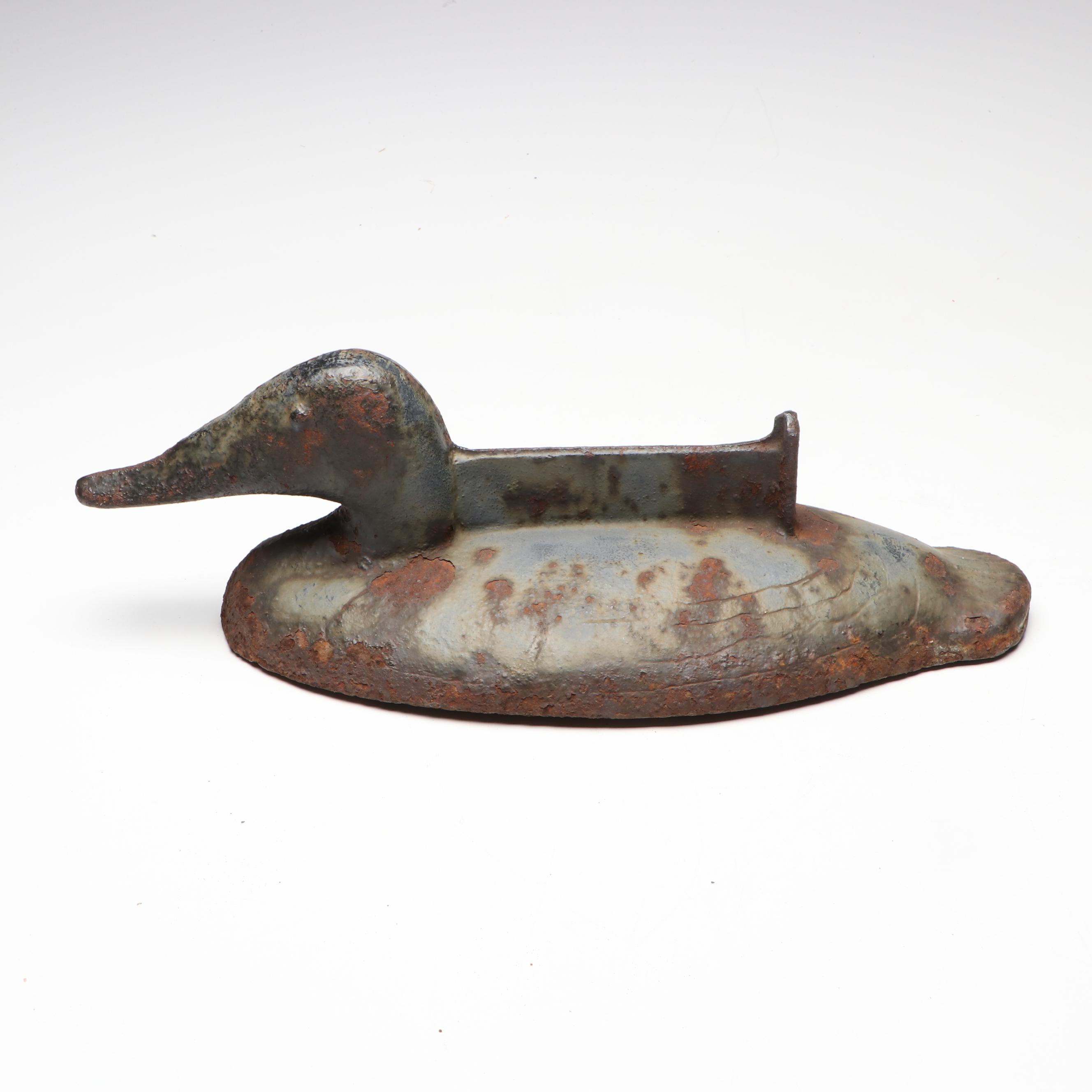 Cast Iron Duck Boot Scraper | EBTH