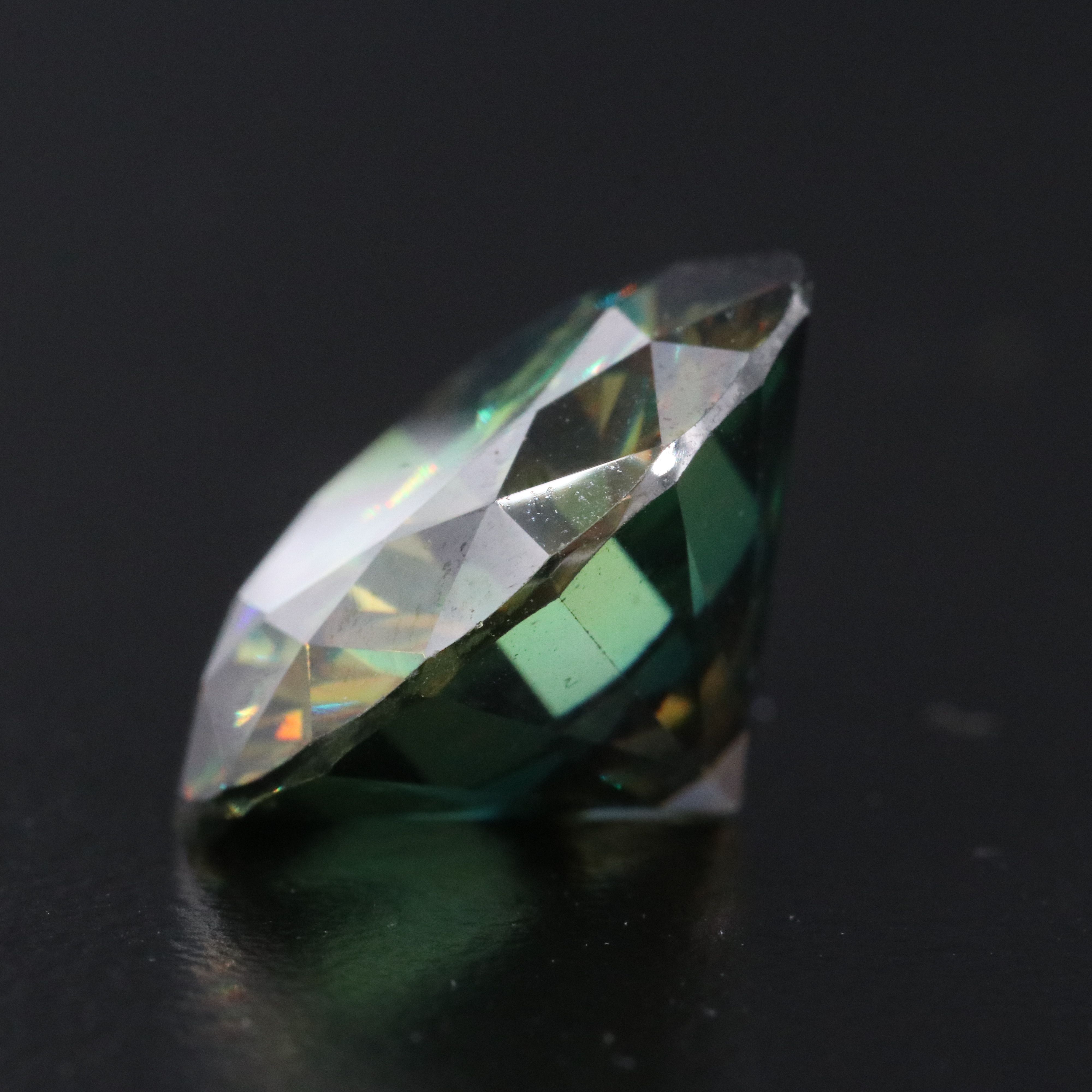 Loose 11.38 CT Moissanite